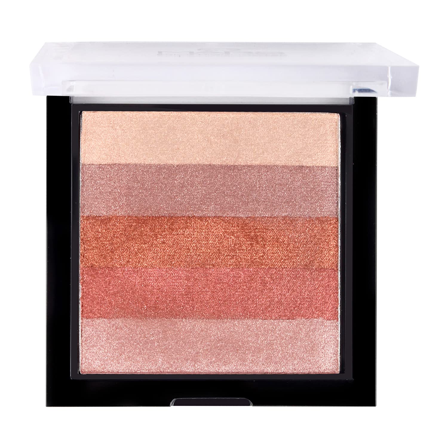 Mars 5 Shades In 1 Brick Highlighter Palette | Blush Topper For Face Makeup | Compact Size (7.5G) (Shade03)