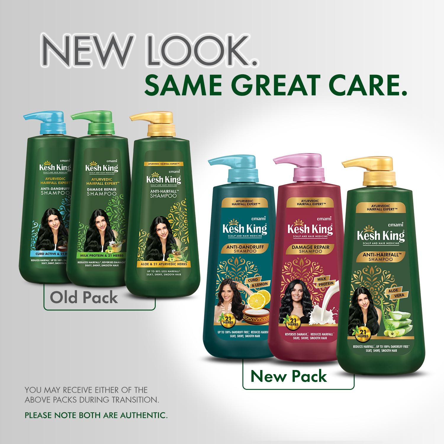 Emami Kesh King Anti Hairfall Shampoo | With 21 Ayurvedic Herbs & Aloe Vera | Provides Healthy Nourished Scalp | For Shiny & Smo