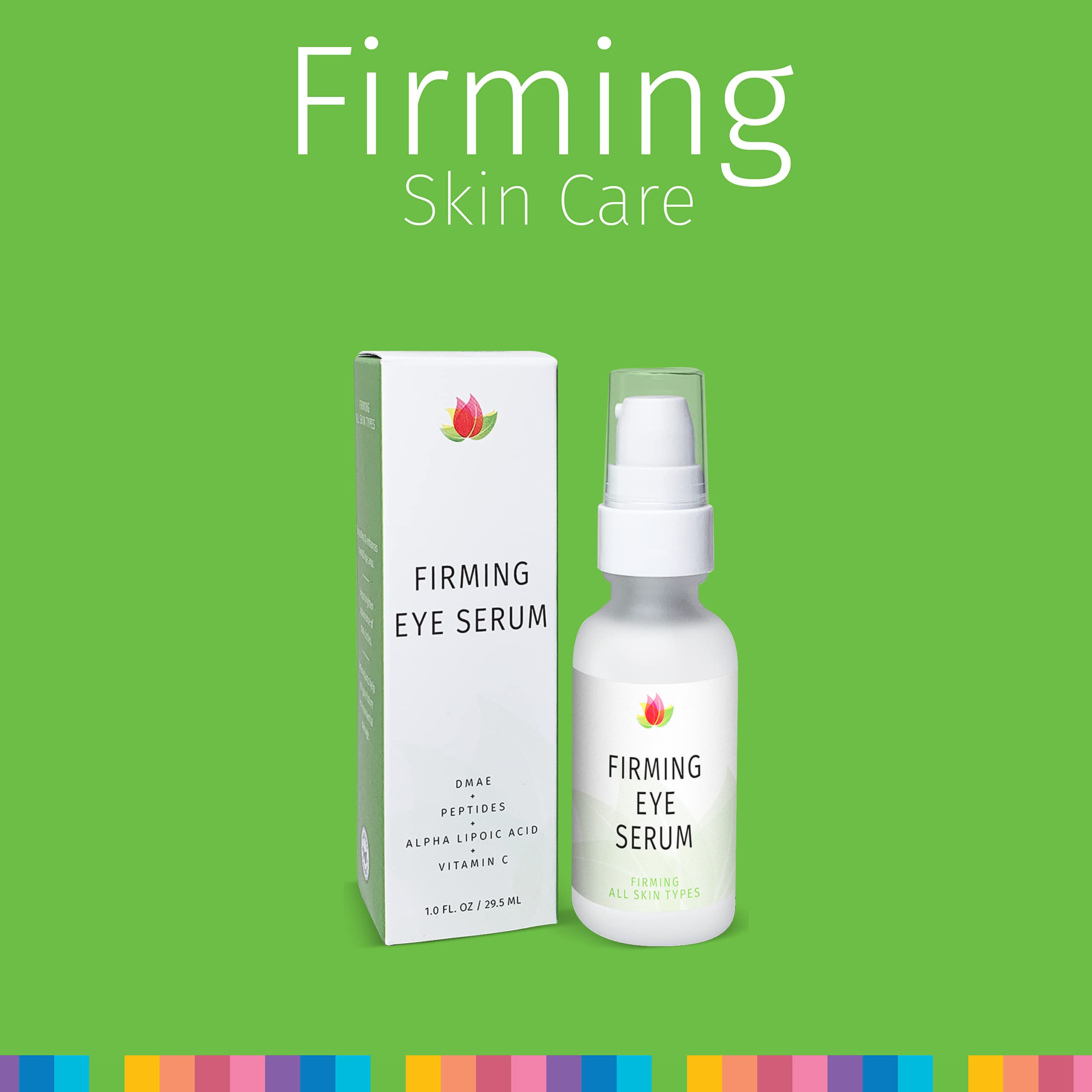 Reviva Labs - Firming Eye Serum With Alpha Lipoic Acid, Vitamin C Ester & Dmae 2Pk (1.0 Fl.Oz)