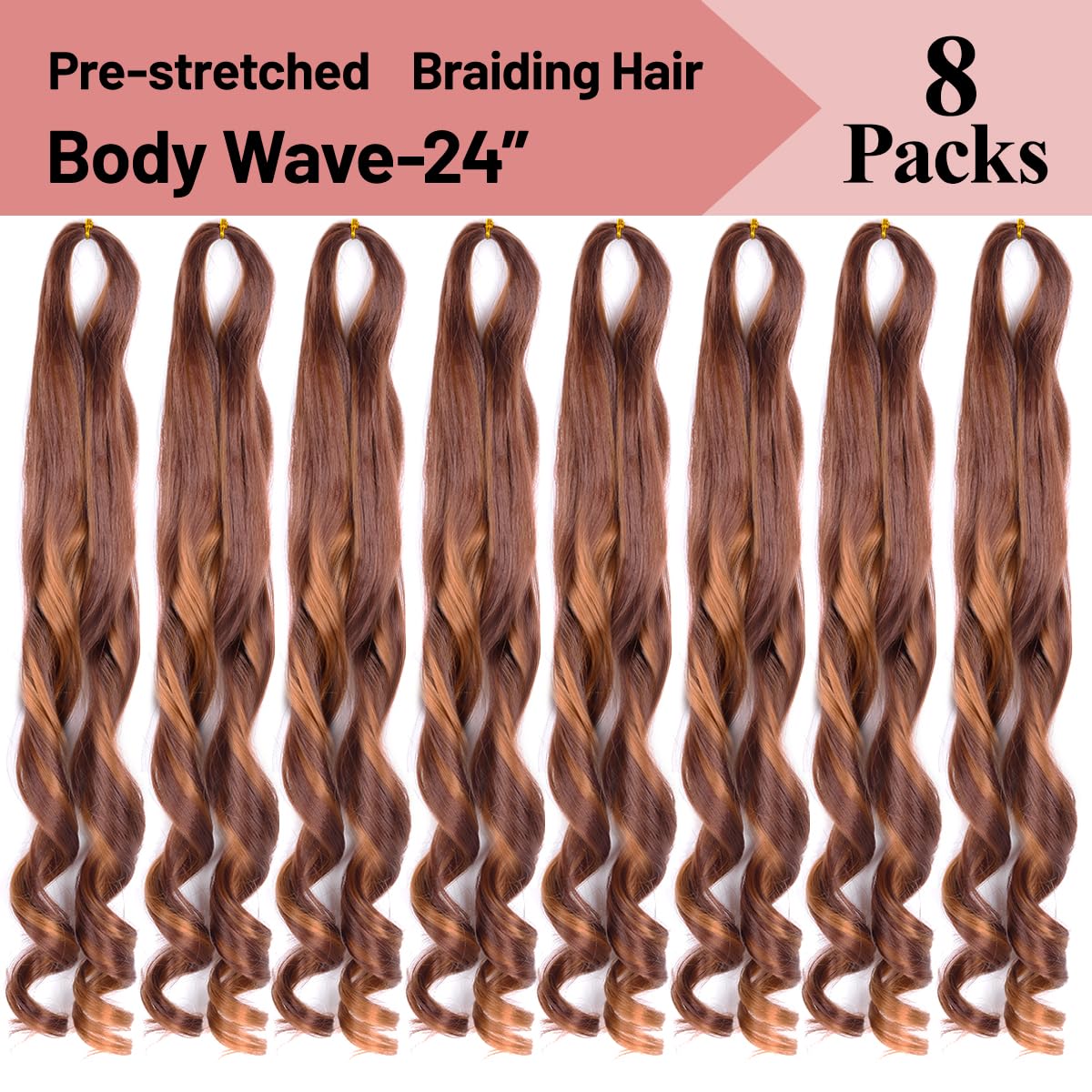Braiding Hair Extensions,#P33/30 Bouncy Synthetic French Curl Braiding Hair Extensions 75g/pack French Curly Crochet Hair Extens