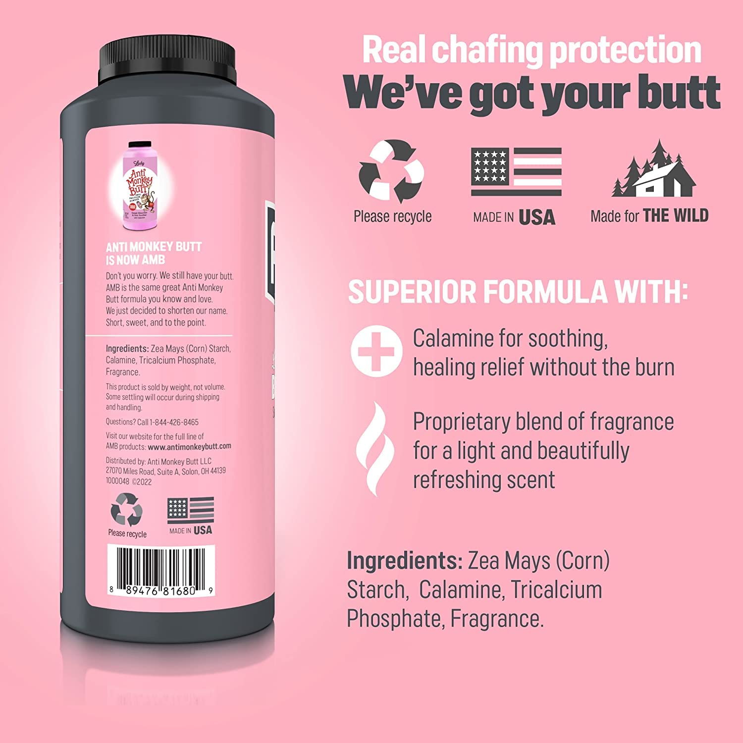Ladies No Sweat Bundle: Fresh BREASTS Lotion, 3.4oz - The Solution for Women and Lady Anti-Monkey Butt Body Powder, 8oz