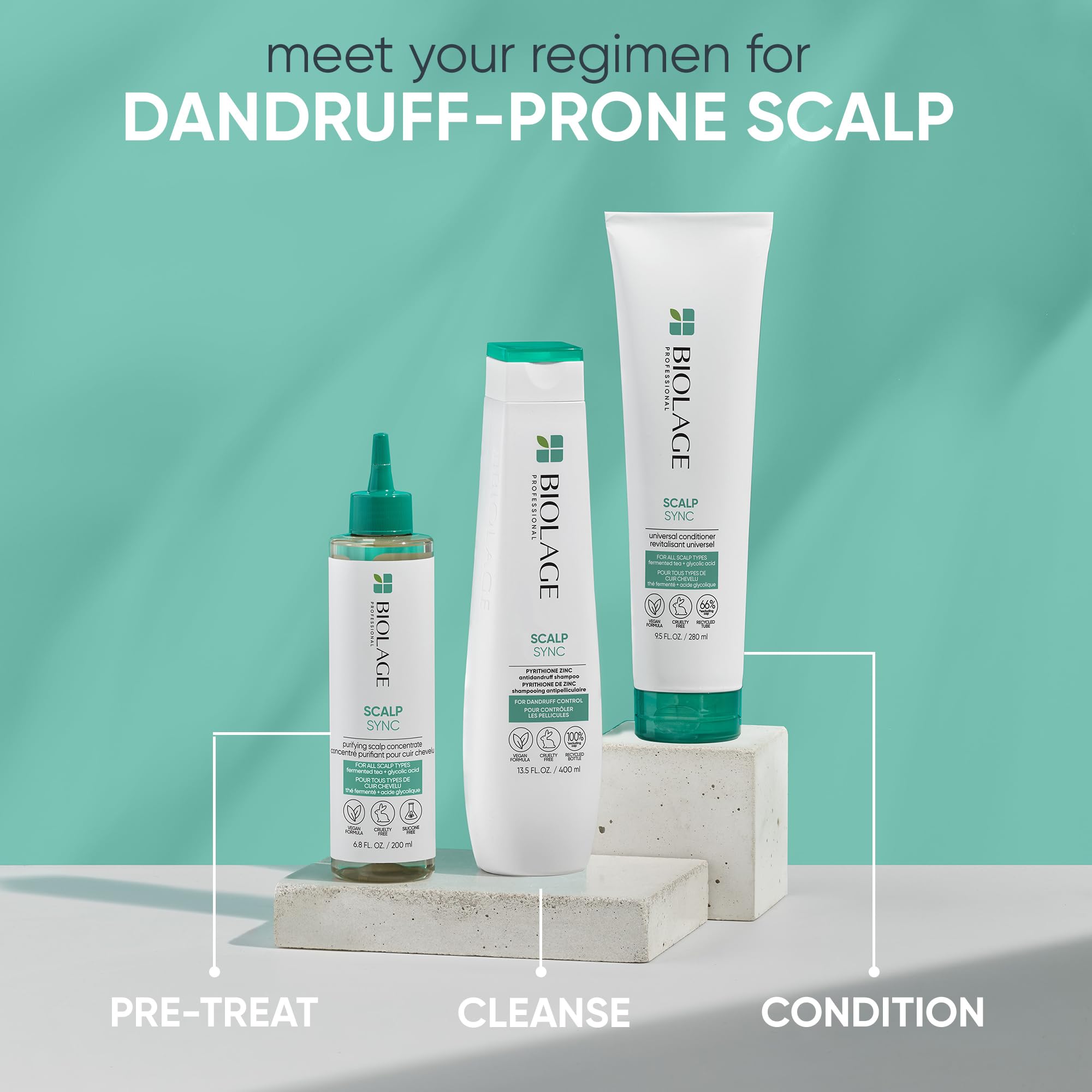 Biolage Scalp Sync Purifying Scalp Concentrate | Exfoliating Pre Shampoo |Clarifies Scalp Buildup | For All Scalp Concerns | Par