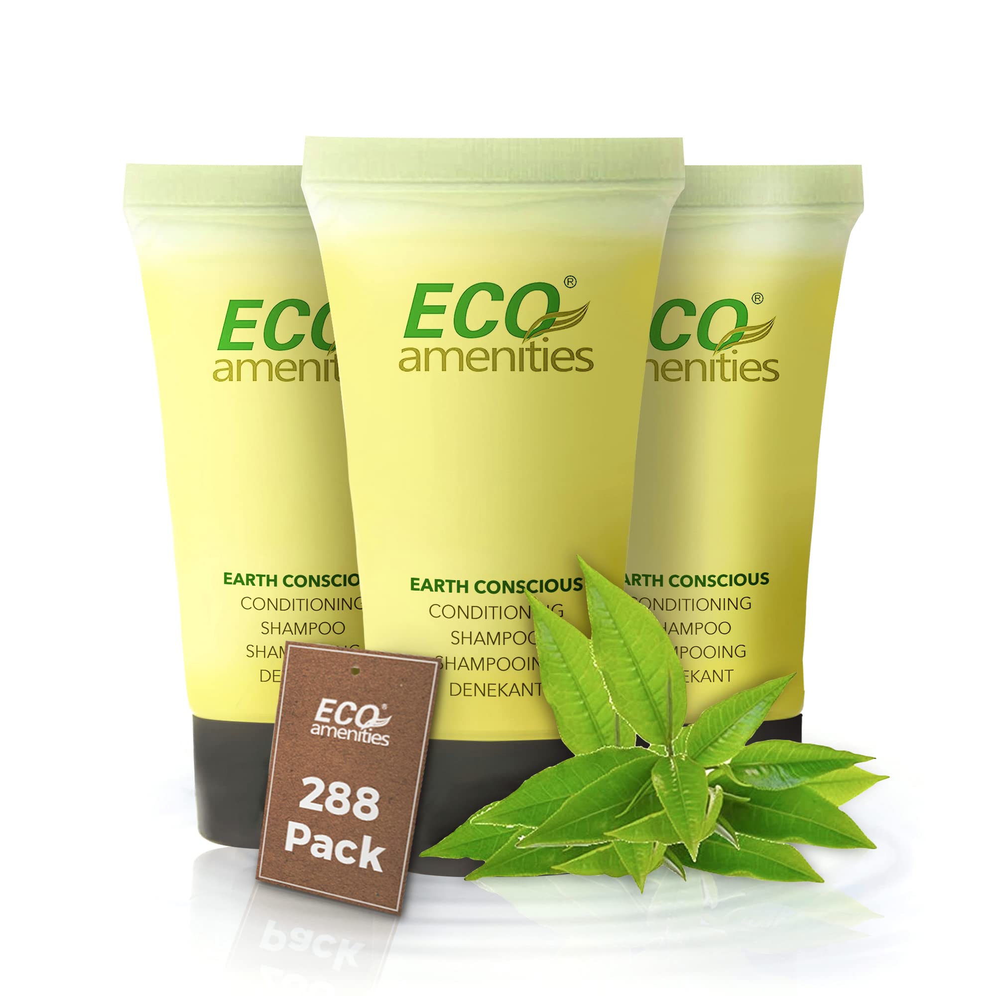 ECO Amenities Conditioning Shampoo, Travel Size Shampoo and Conditioner Sets, Mini Shampoo & Conditioner Sets - 2 in 1 Shampoo &