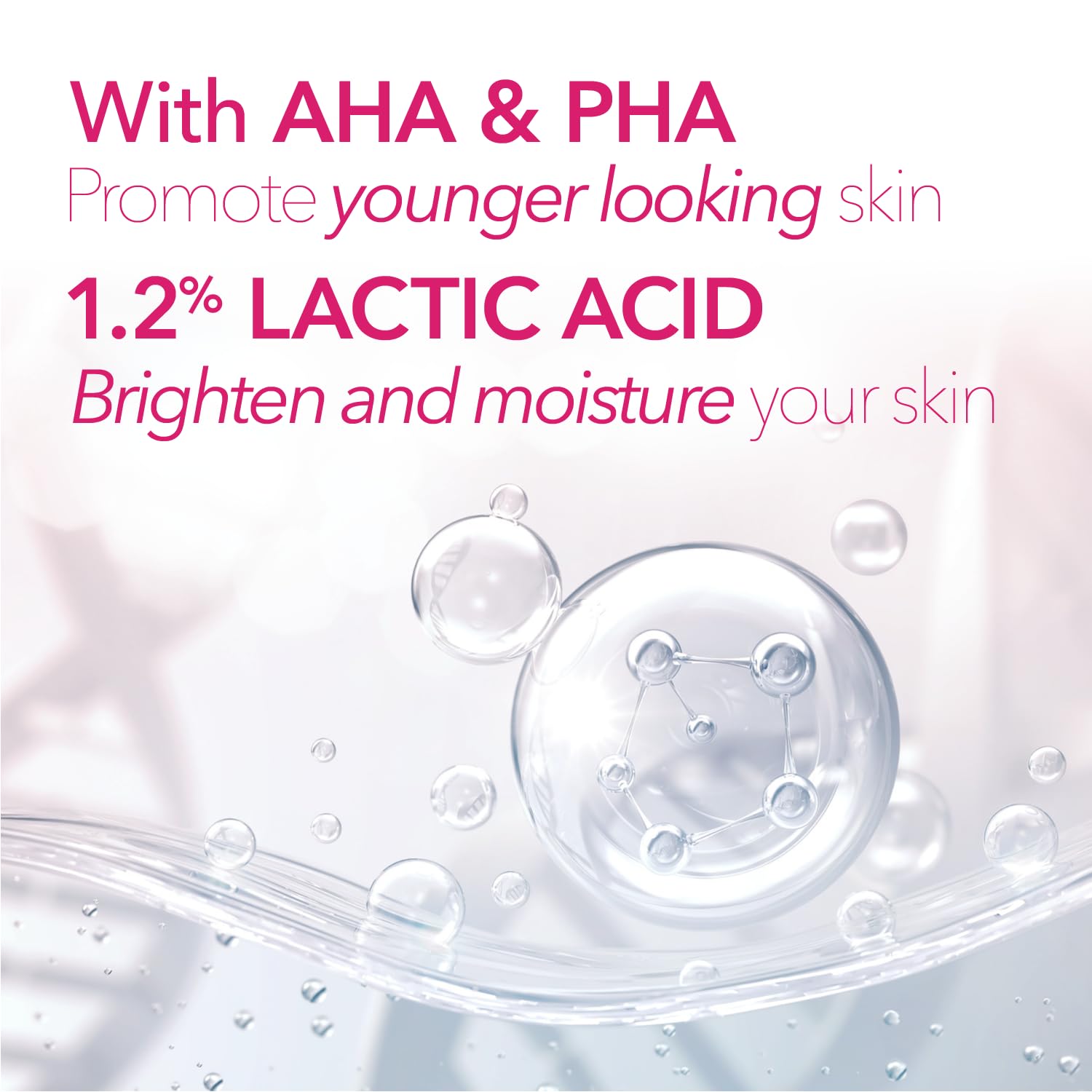 Cicatricure Antimanchas Face Wash, Aha & Pha Facial Cleanser, Deeply Cleanses, Exfoliates & Helps Brighten Dull Skin, Lactic & S