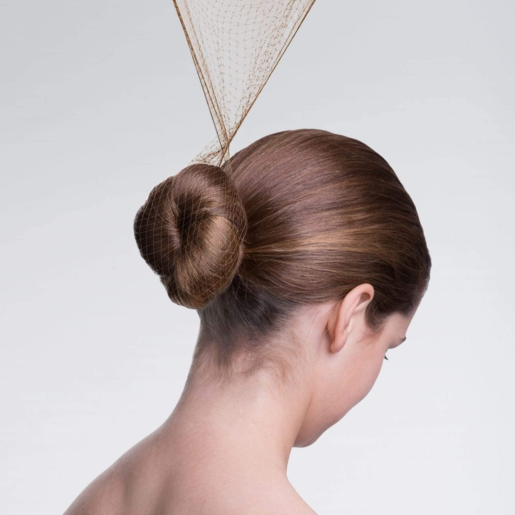 Hair Nets 20 Pcs, Smilco 20 Inches Elasticity Invisible Elastic Mesh Wig Net For Hair Bun Making Ballet Dancer Kitchen Food Seri