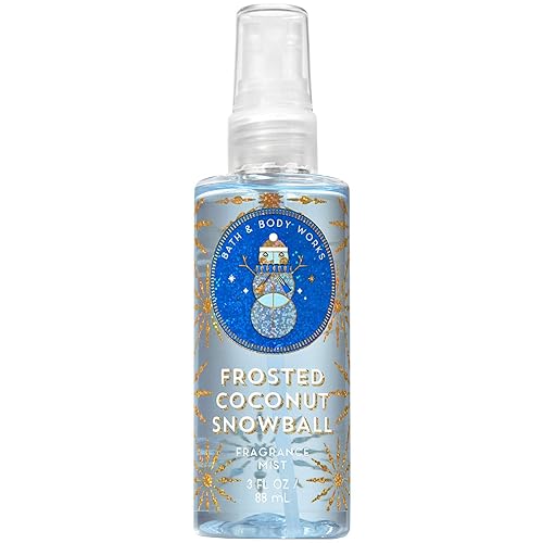 Bath And Body Works Frosted Coconut Snowball Travel Size Fine Fragrance Mist (Packaging Varies)