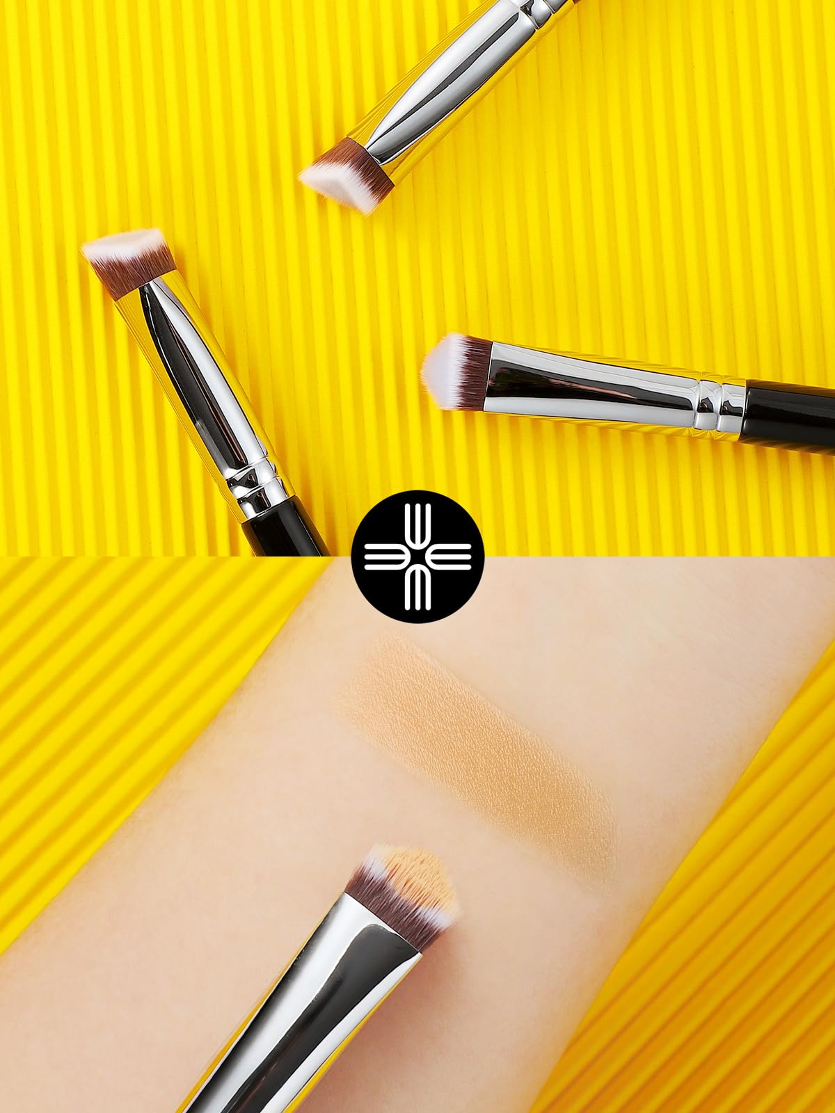 Concealer Brush, EIGSHOW Concealer Brush Under Eye for Precise Coverage of Dark Circles Blemishes Acne, Small Concealer Brush fo
