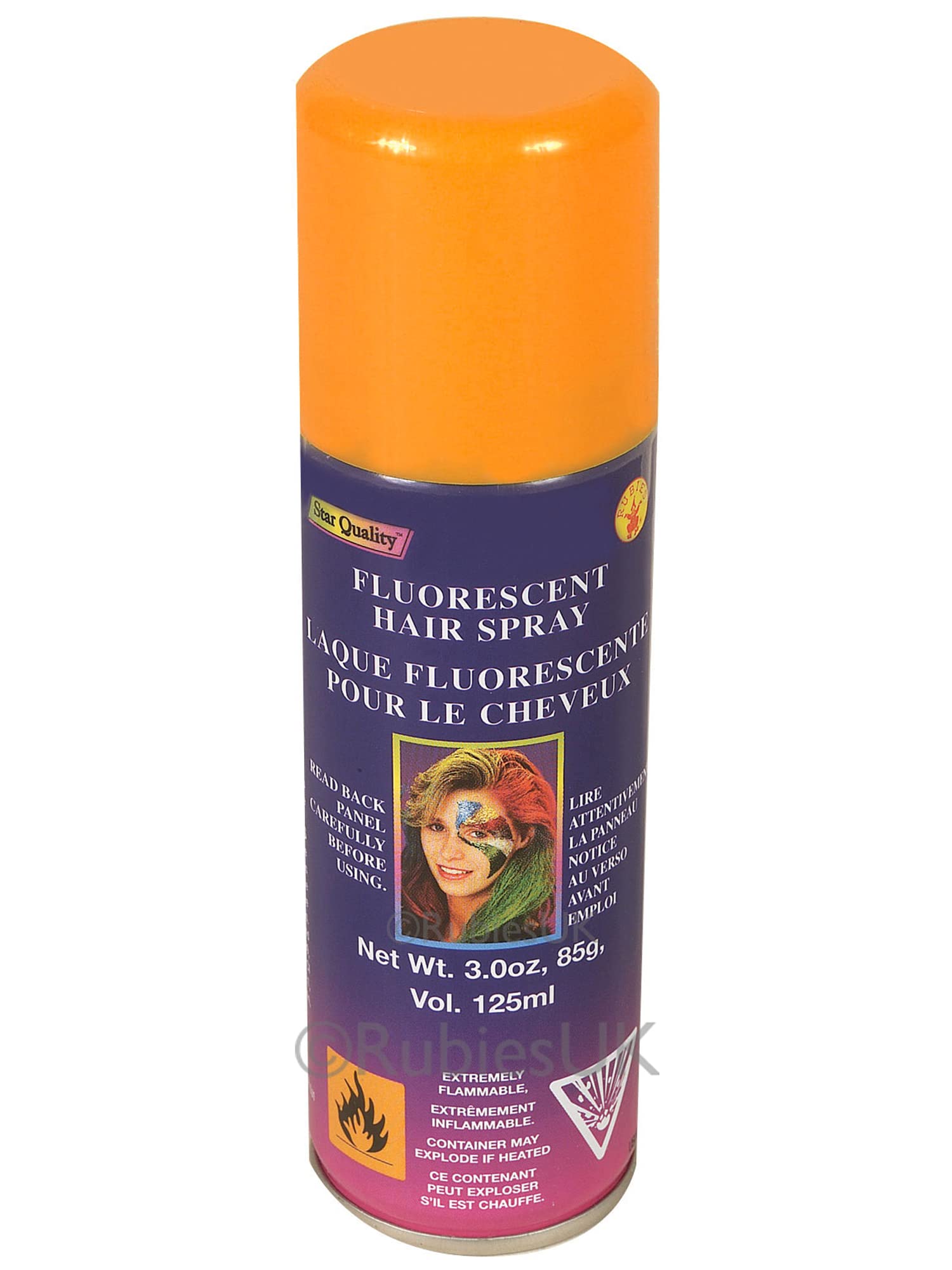 Rubie's Bright Color Hairspray, Orange