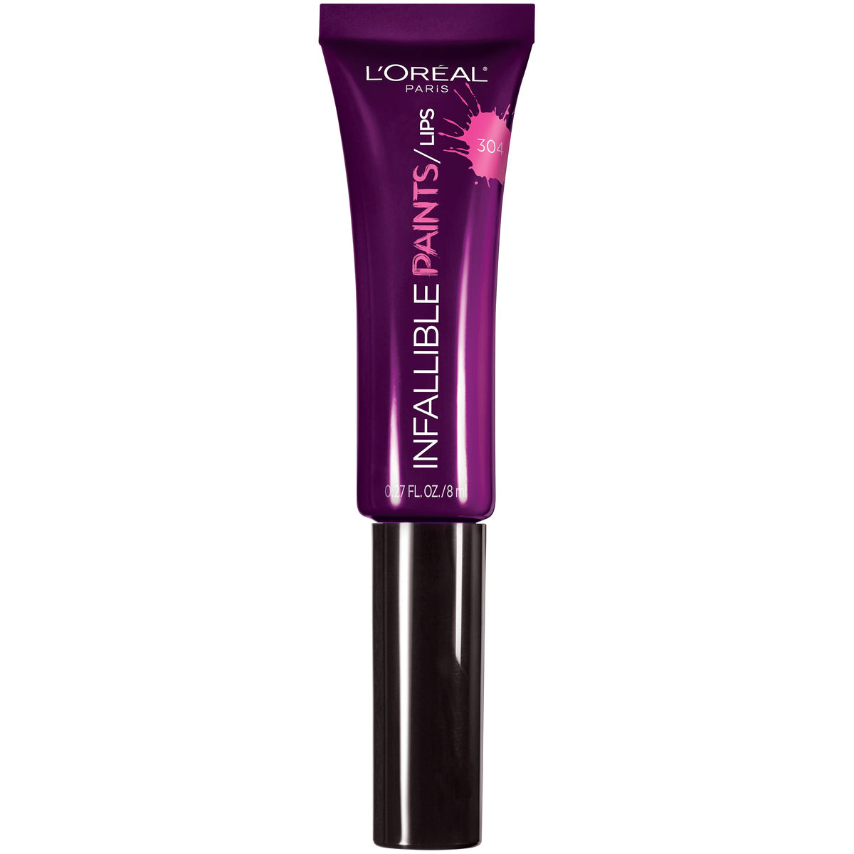 L'Or  al Paris Infallible PAINTS/LIPS, Bewitching Bordeaux, 0.27 fl. oz.