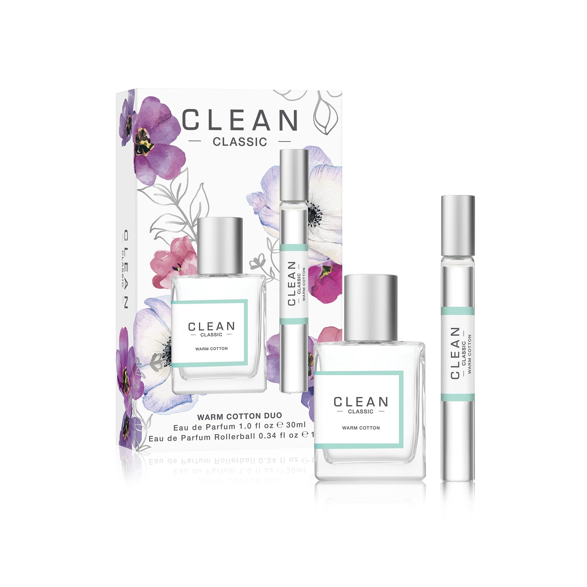 Clean Classic Warm Cotton Duo 2024 Holiday Gift Set
