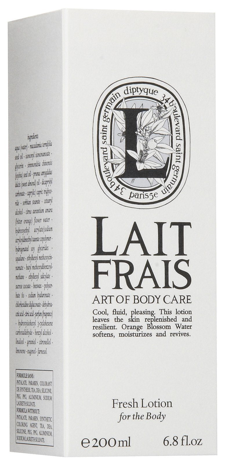 Diptyque The Art Of Body Care Fresh Body Lotion-6.8 Oz