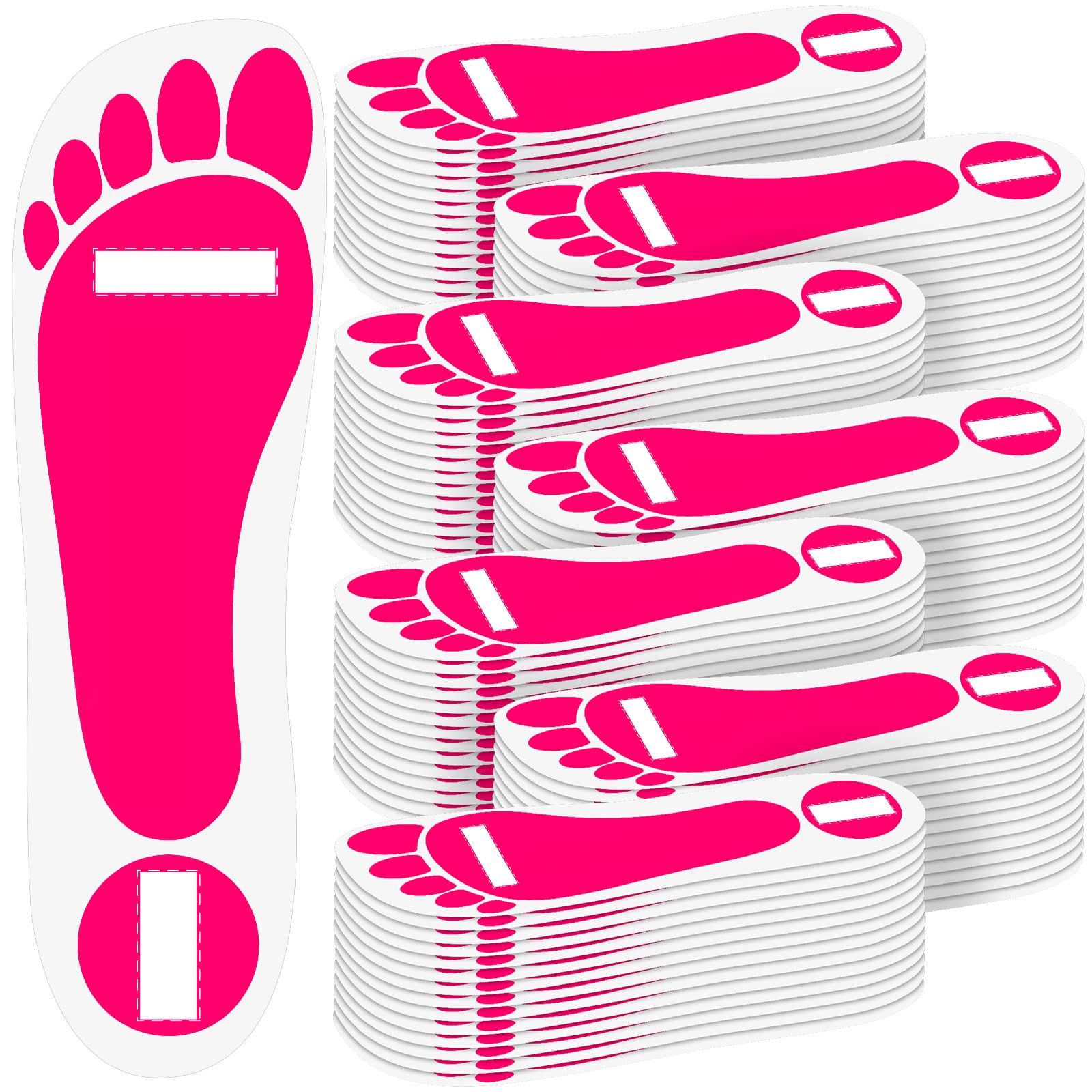 Nuenen 120 Pairs Spray Tan Adhesive Feet Tanning Pads Protectors Disposable Adhesive Spray Tan Feet Pads for Sunless Spray Tanni