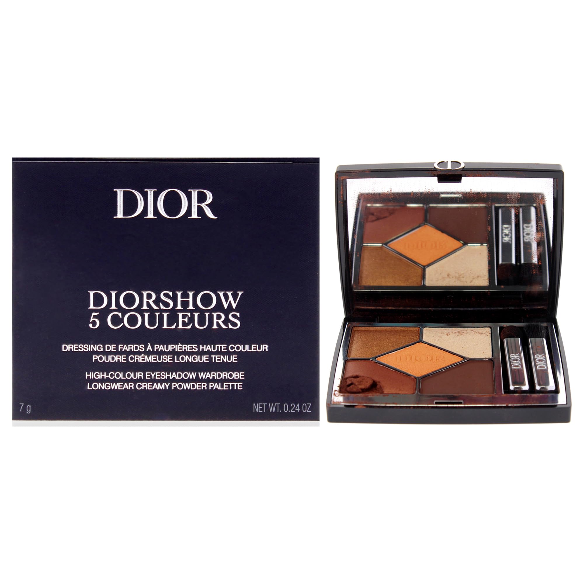 Diorshow 5 Couleurs Eyeshadow Palette - 439 Copper By Christian Dior For Women - 0.24 Oz Eye Shadow