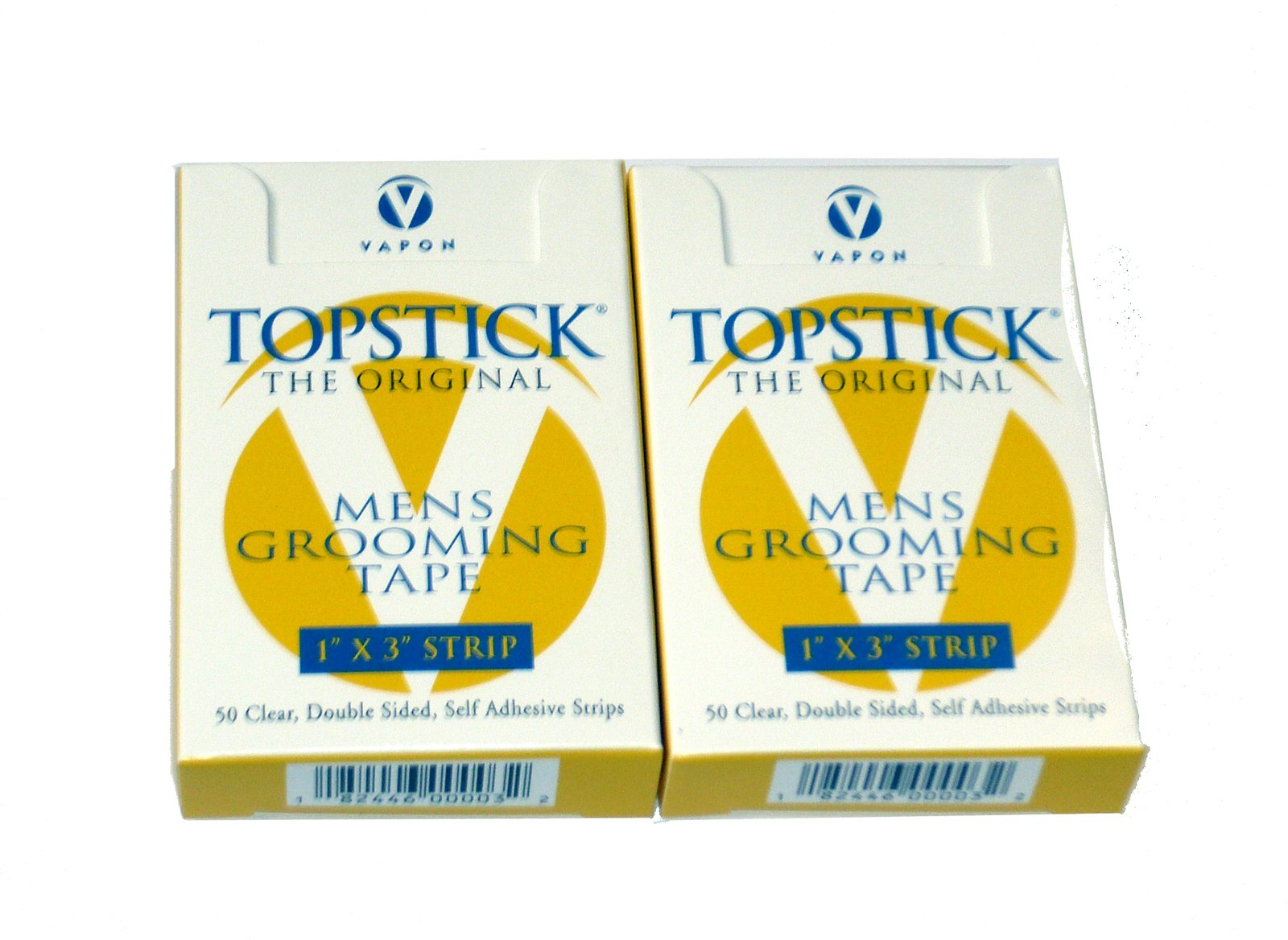 T150 2 Boxes Of 50 1X3'' Strips Topstick Toupee Tape 1'' X 3'' Wide Strips