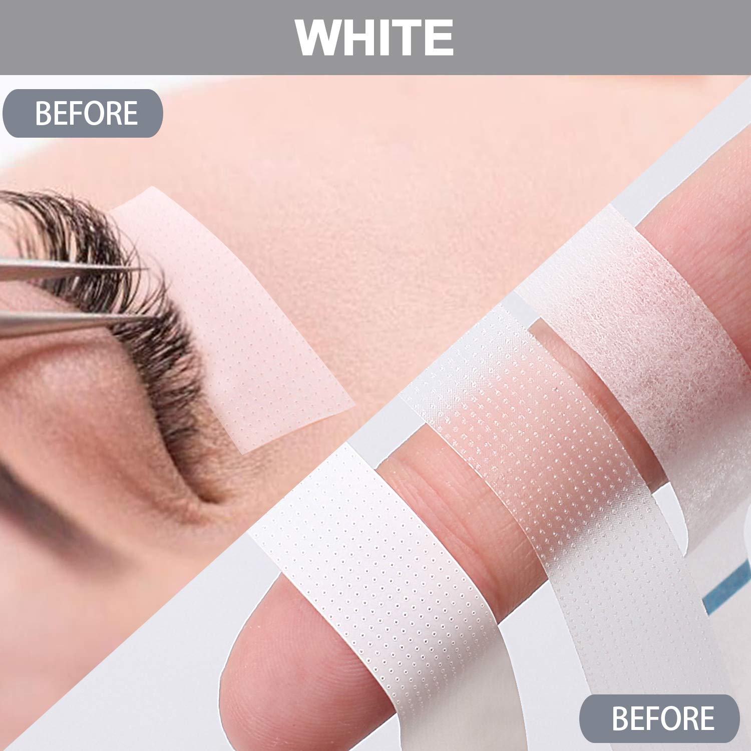 Eyelash Extension Tape, Fenshine 6 Rolls Japan Micropore Medical Soft Tape For Eyelash Extension,Eyelash Extension Supplies 9M E