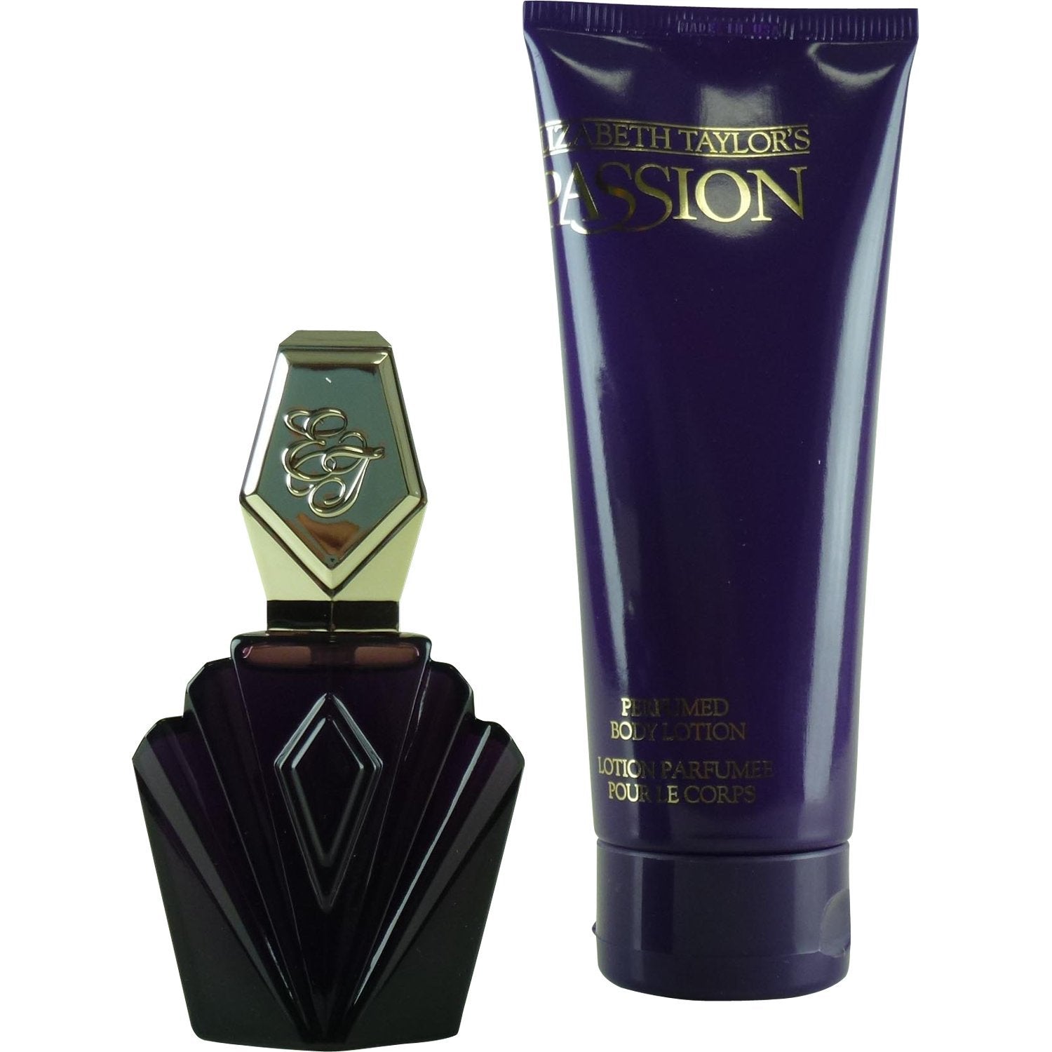 Passion By Elizabeth Taylor 2-Piece Set For Women (1.5 Oz. Eau De Toilette Spray + 6.8 Oz. Body Lotion)