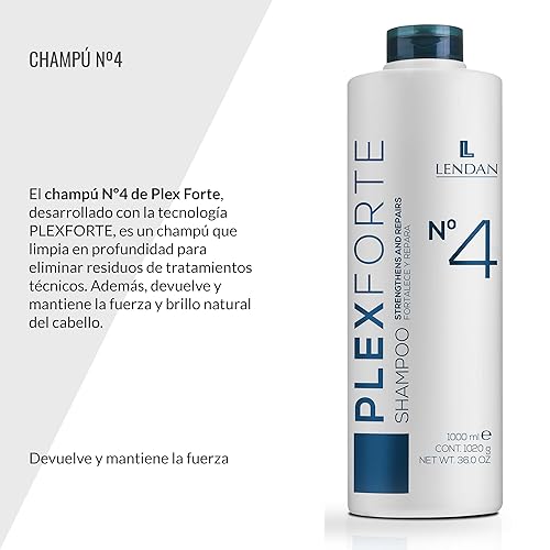 Lendan Plex Forte Shampoo No. 4 Strengthens And Repairs 33.8oz/36 OZ