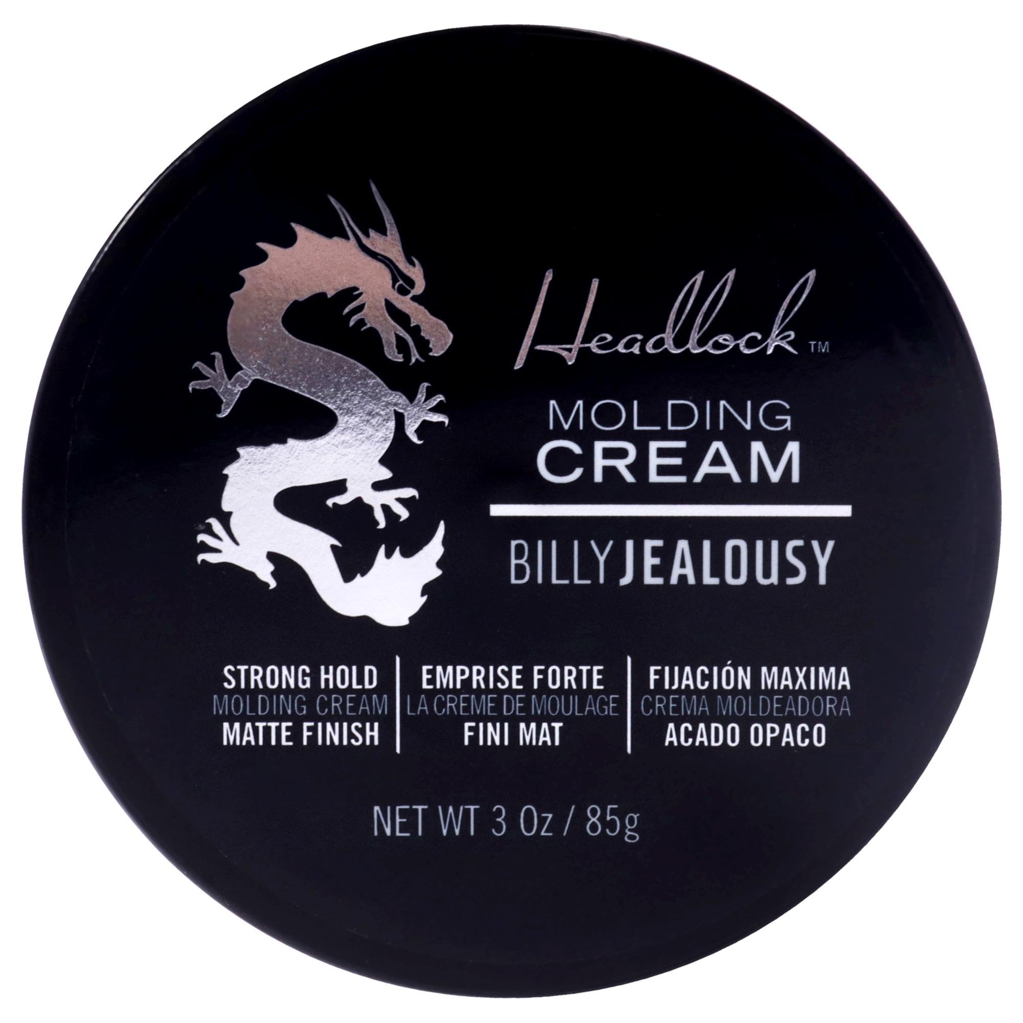 Billy Jealousy Headlock Hair Molding Cream, 3 Oz