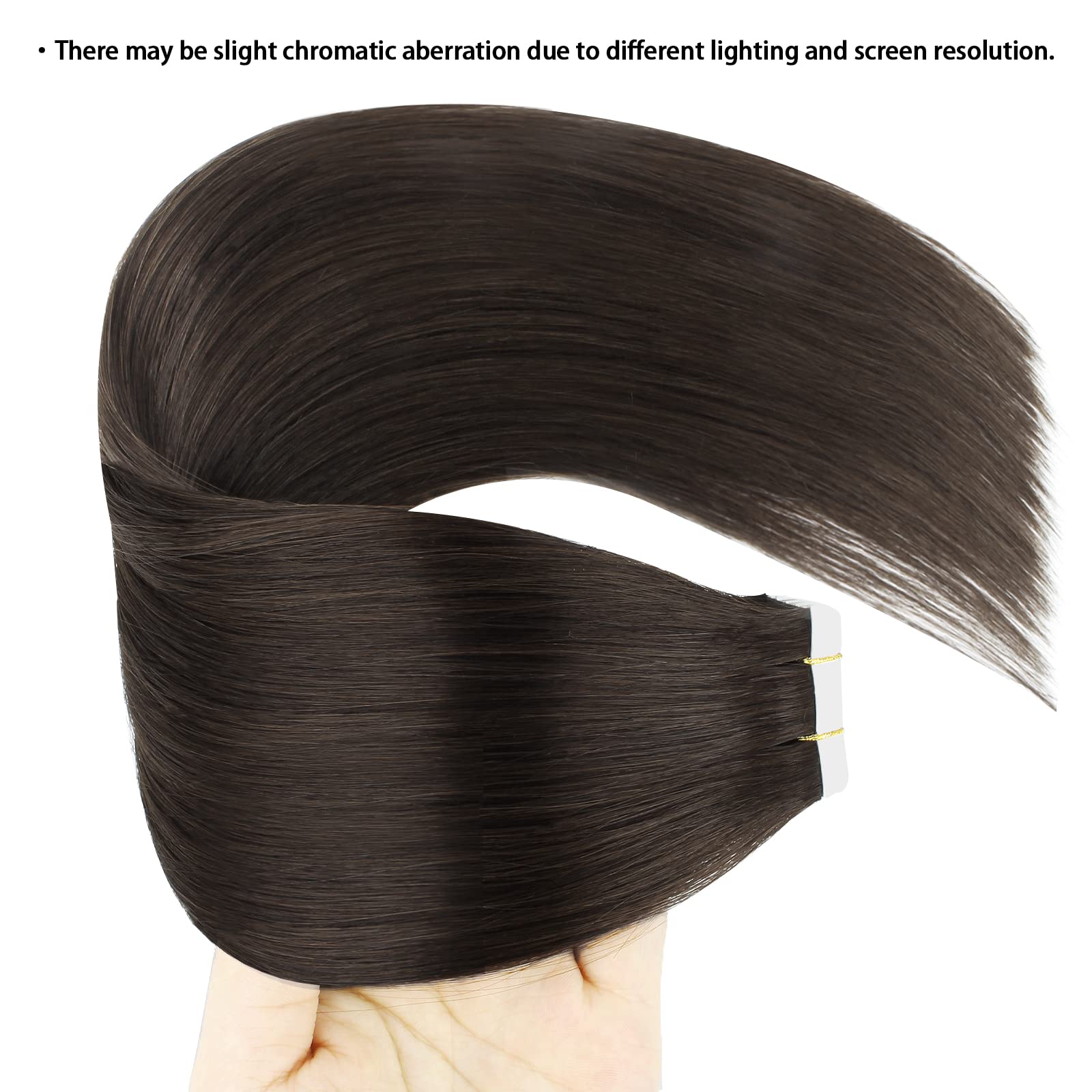 Abh Amazingbeauty Hair Semi-Permanent Tape Attached Real Remi-Remy Human Tape In Hair Extension 50G-20Pcs Invisible Seamless Reu
