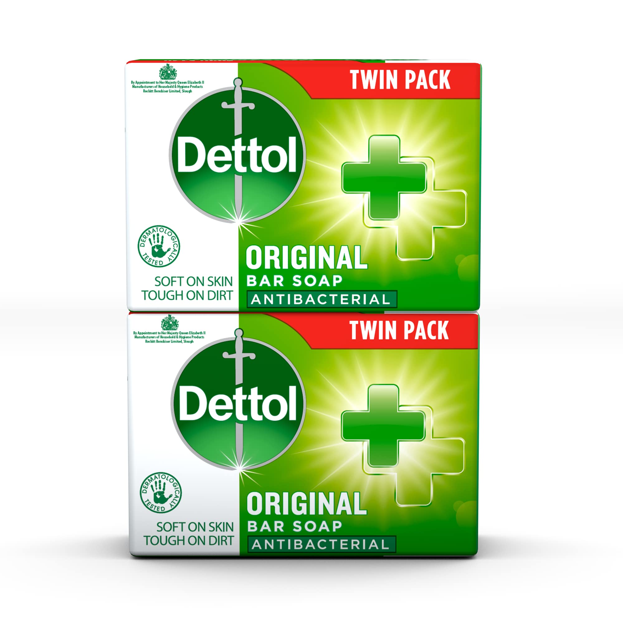 Dettol Anti Bacterial Original Soap 100G Twin Pack Dermatologically Tested