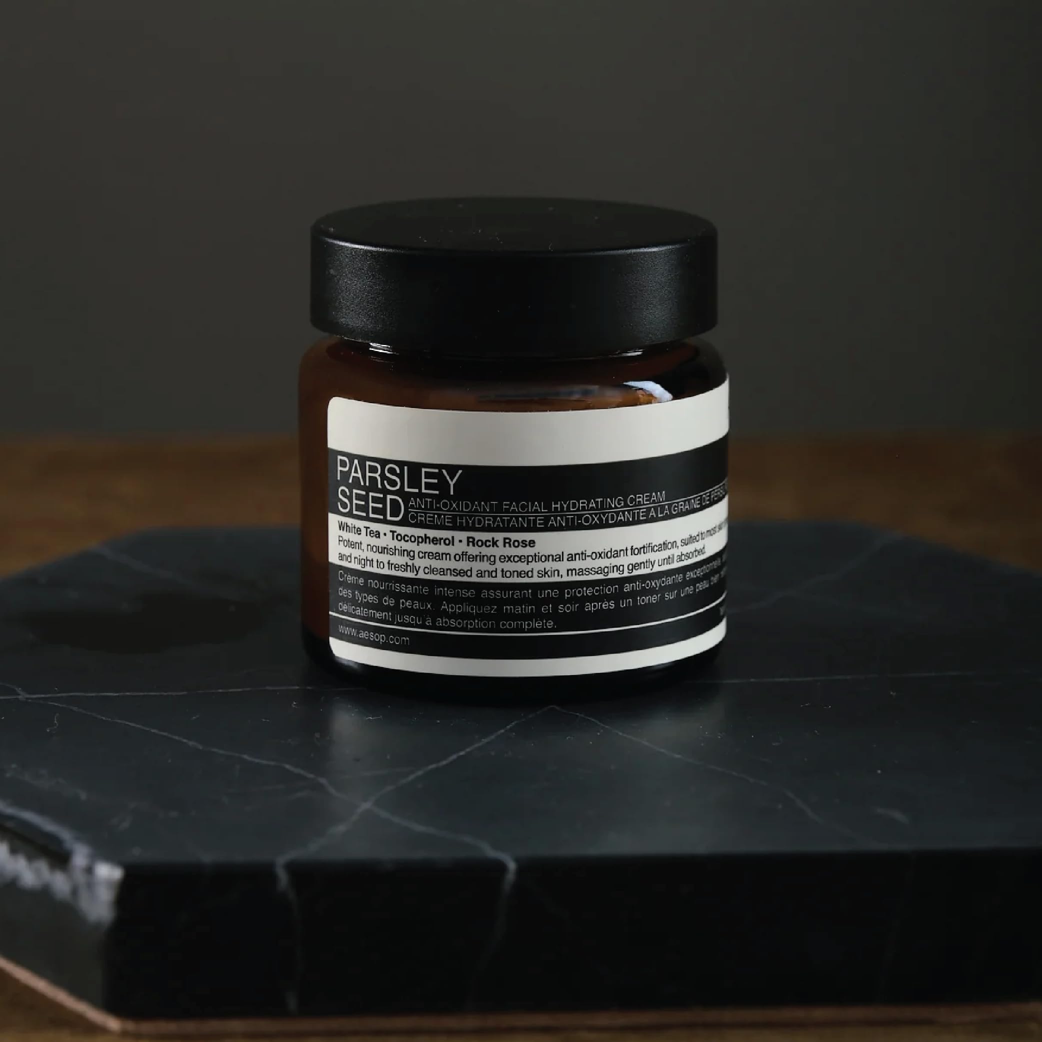 Aesop Parsley Seed Anti-Oxidant Facial Hydrating Cream | A Potent, Soothing Cream with Botanicals and Anti-Oxidants | 2.0 fl oz
