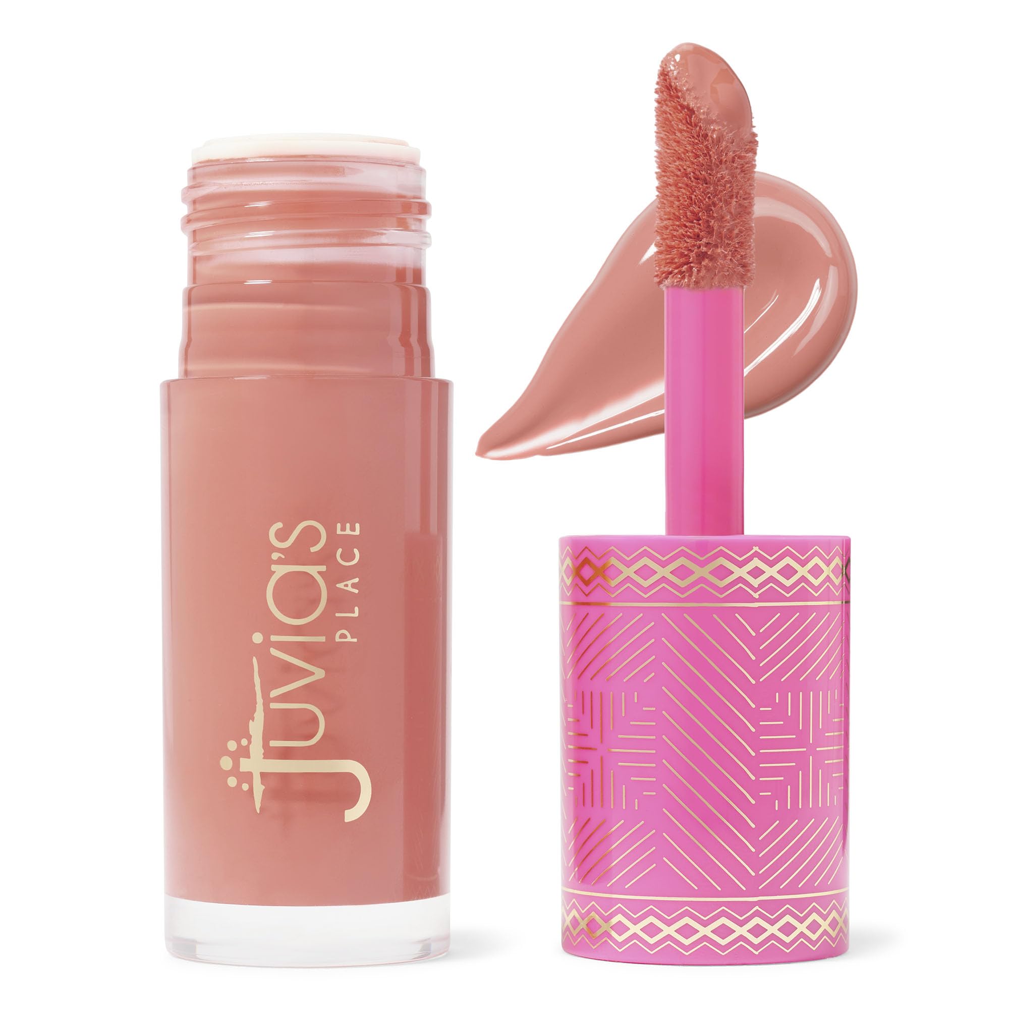 Juvia's Place Blushed Liquid Blush SoftTulip - Dewy Tint Cheeks Makeup Glow Pigment Effortless Beauty Long Lasting Cosmetics Sof