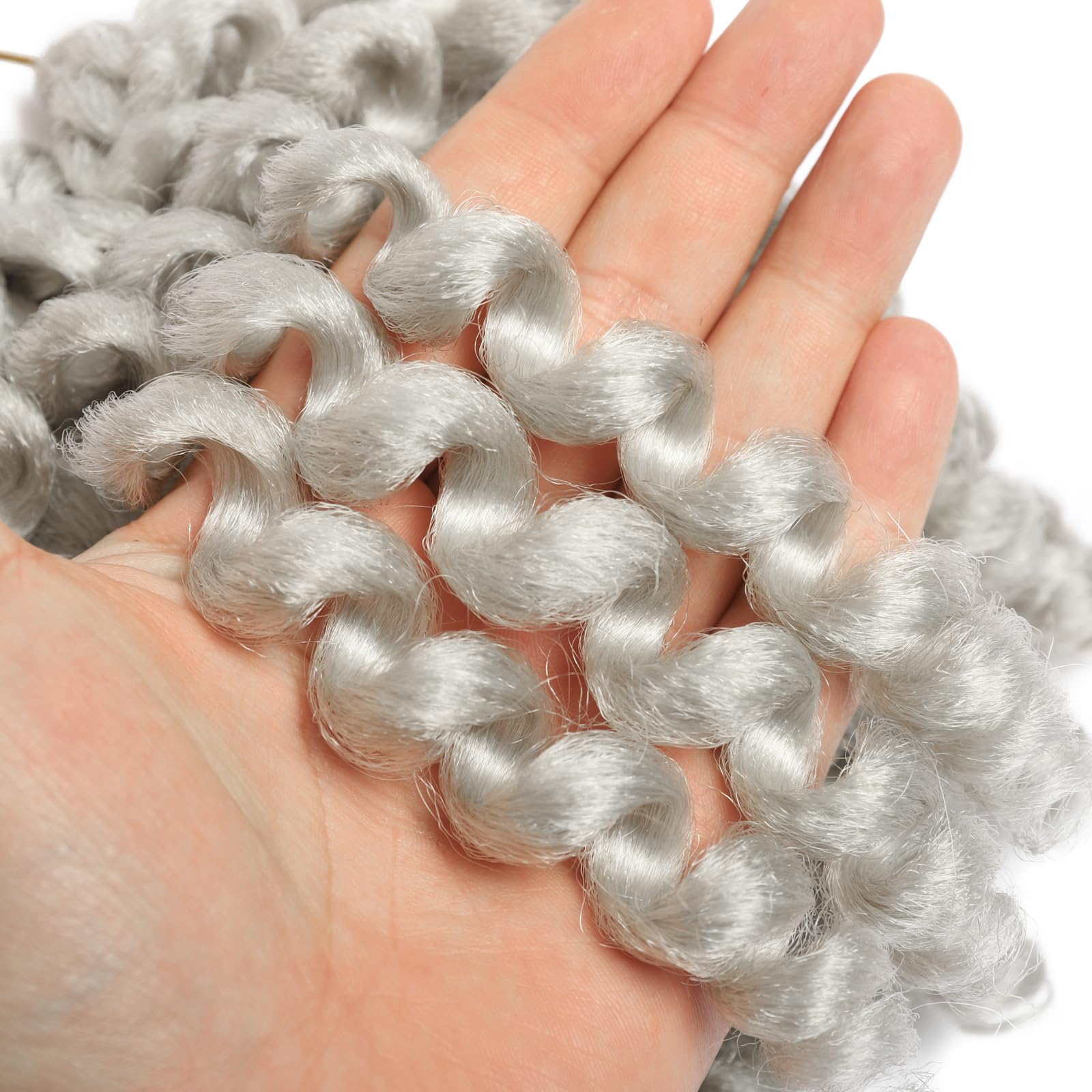 Short Jamaican Bounce Crochet Hair 5 Packs 2X Ringlet Wand Curl Crochet Hair 8 Inch Curly Crochet Hair Extensions Medium Shoulde