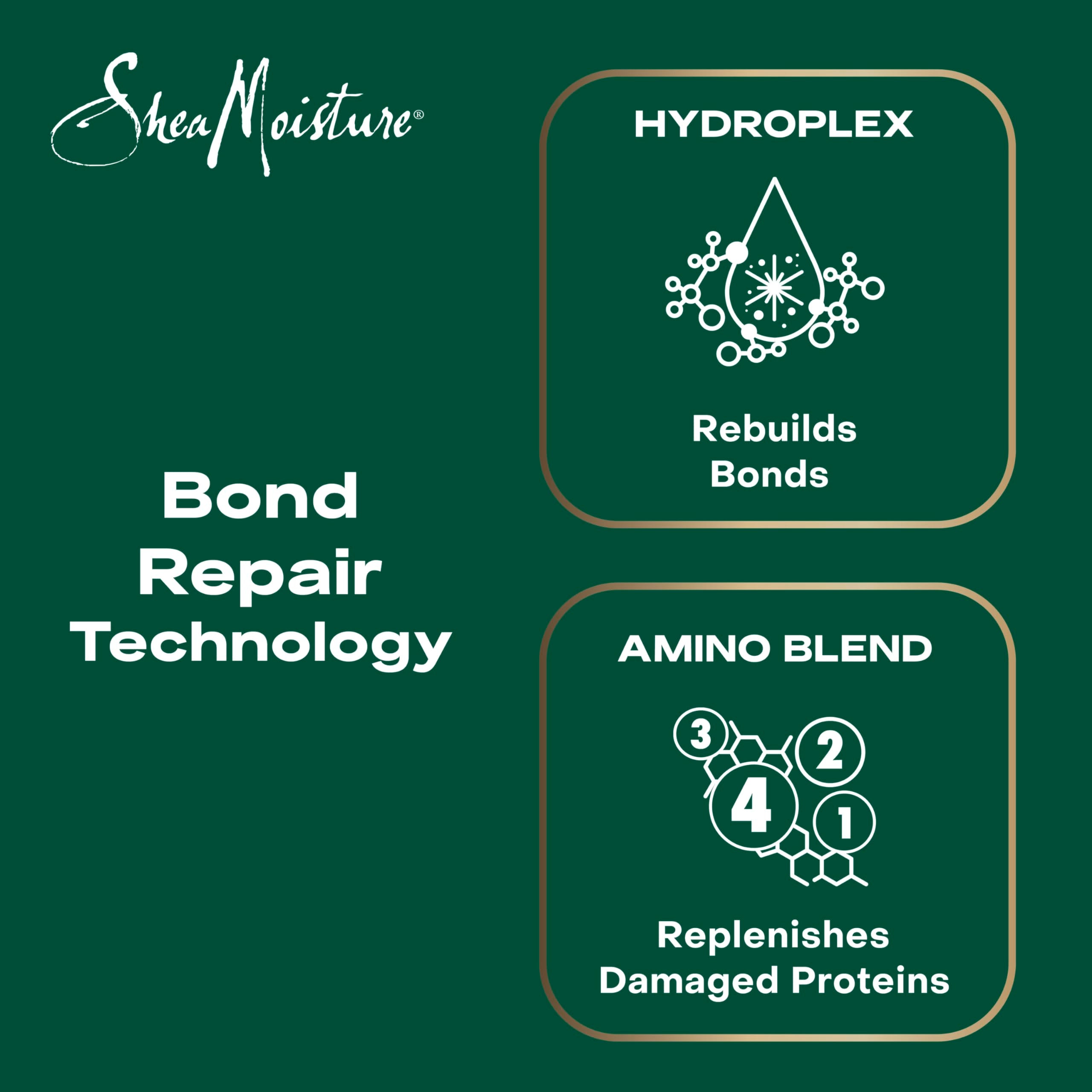 Shea Moisture Bonding Oil Amla Oil to Strengthen & Smooth Hair 3.3 FO