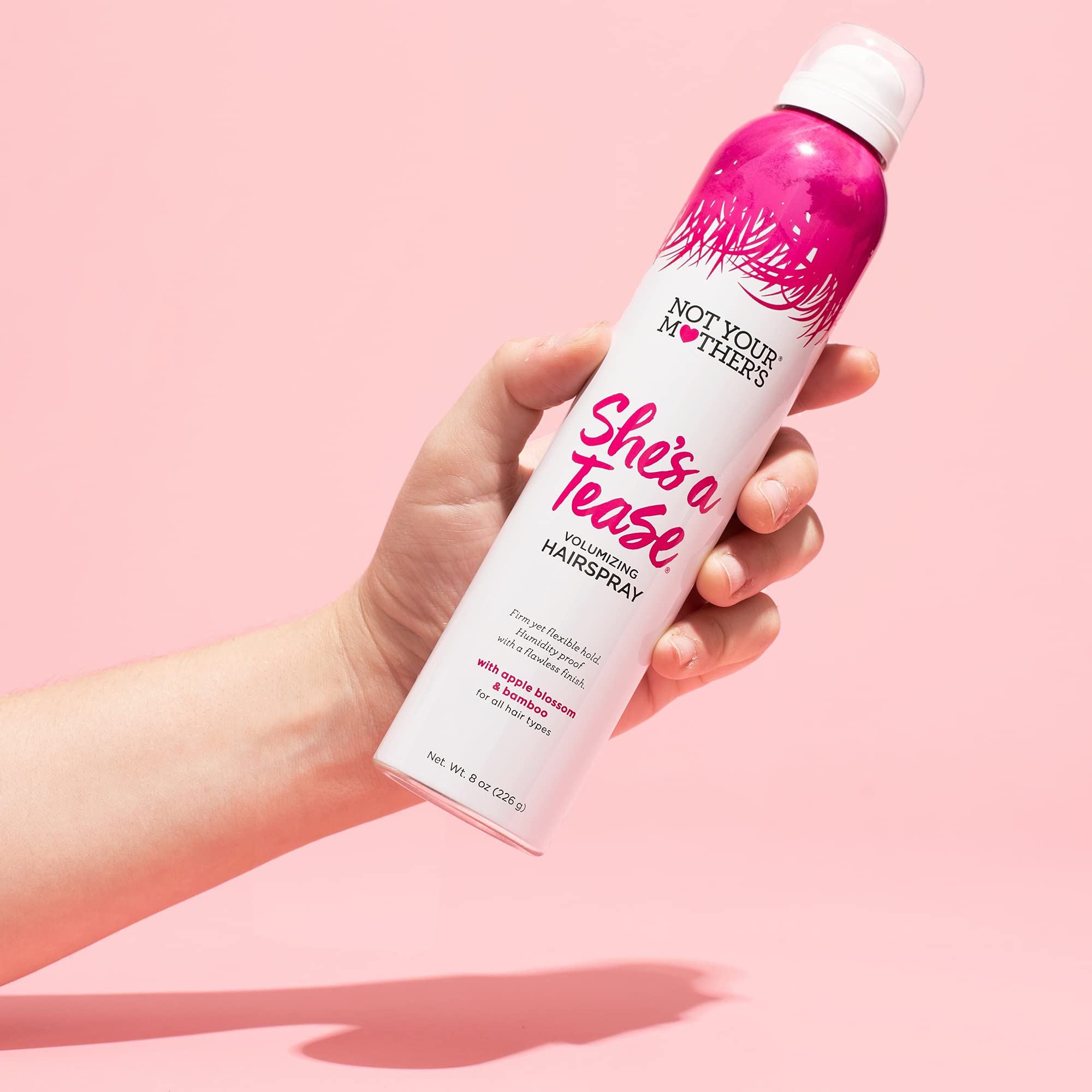 Not Your Mother'S She'S A Tease Hairspray (2-Pack) - 8 Oz - Volumizing Hairspray - Firm Yet Flexible Hold, Humidity Proof, Flawl