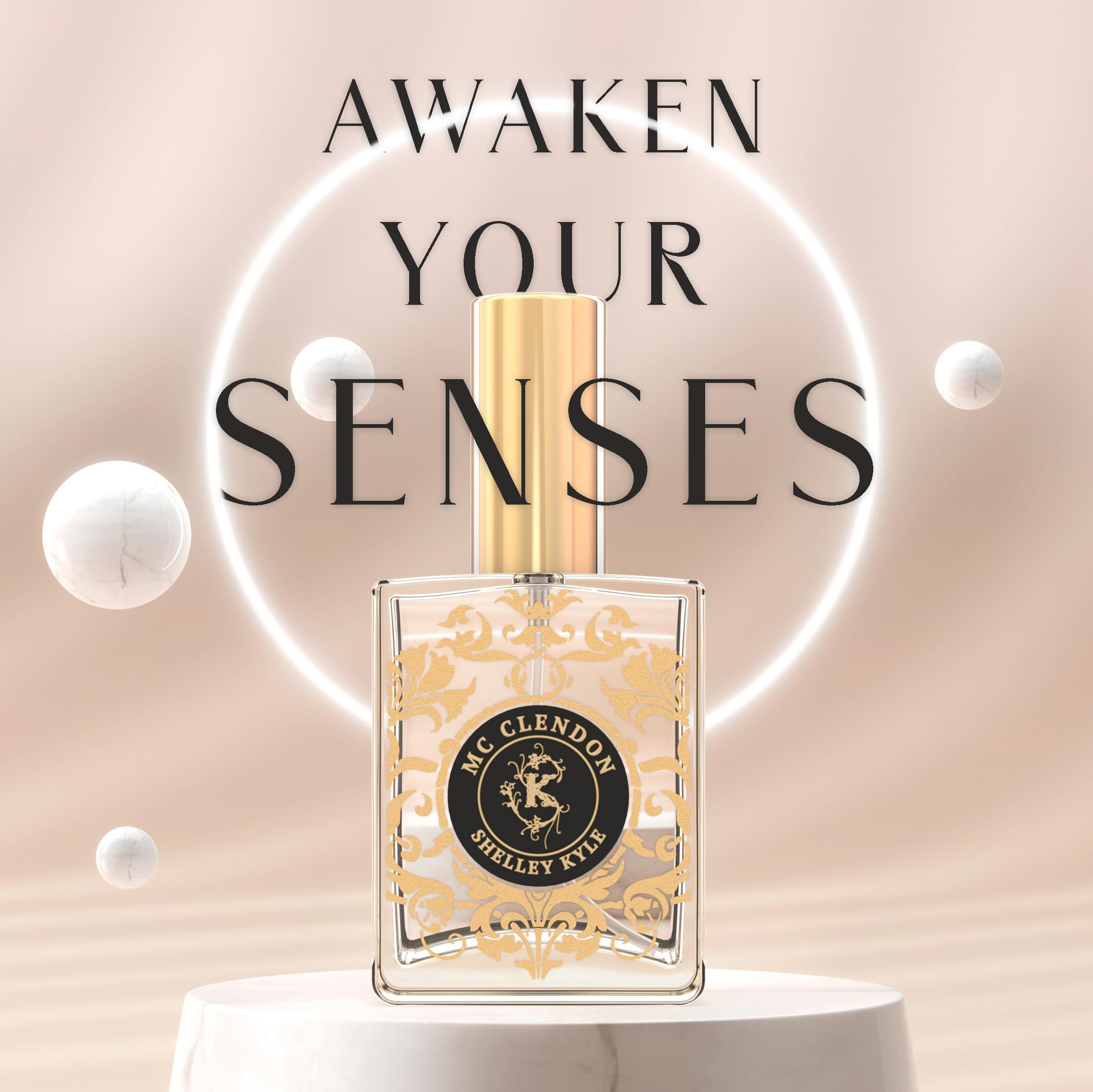 Shelley Kyle McClendon Perfume, Refreshing Unisex Aromatic Citrus Fragrance, Perfect Scent for Any Time, 30ml