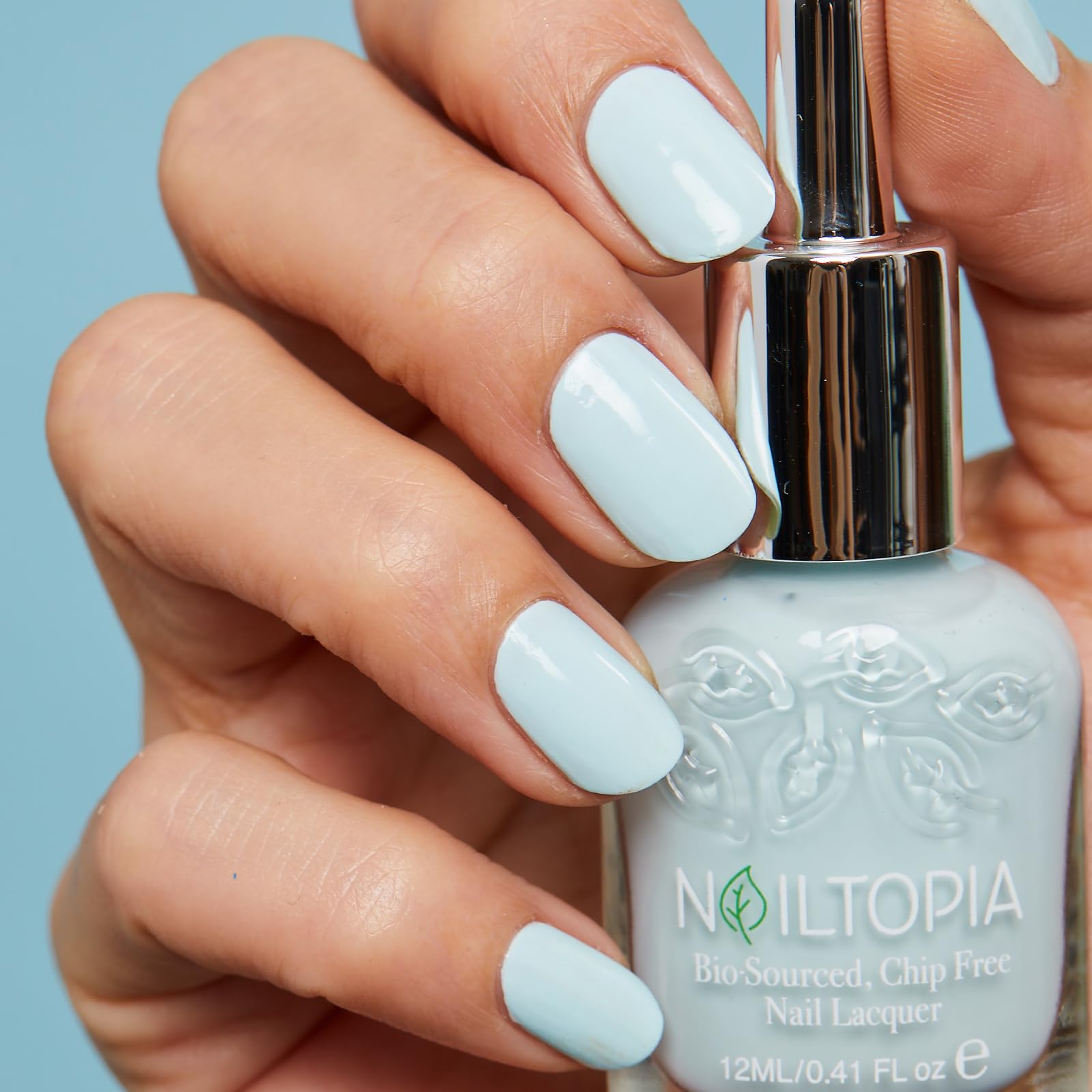 Nailtopia - Plant-Based Chip Free Nail Lacquer - Non Toxic, Bio-Sourced, Long-Lasting, Strengthening Polish - That's The Tea (Ic