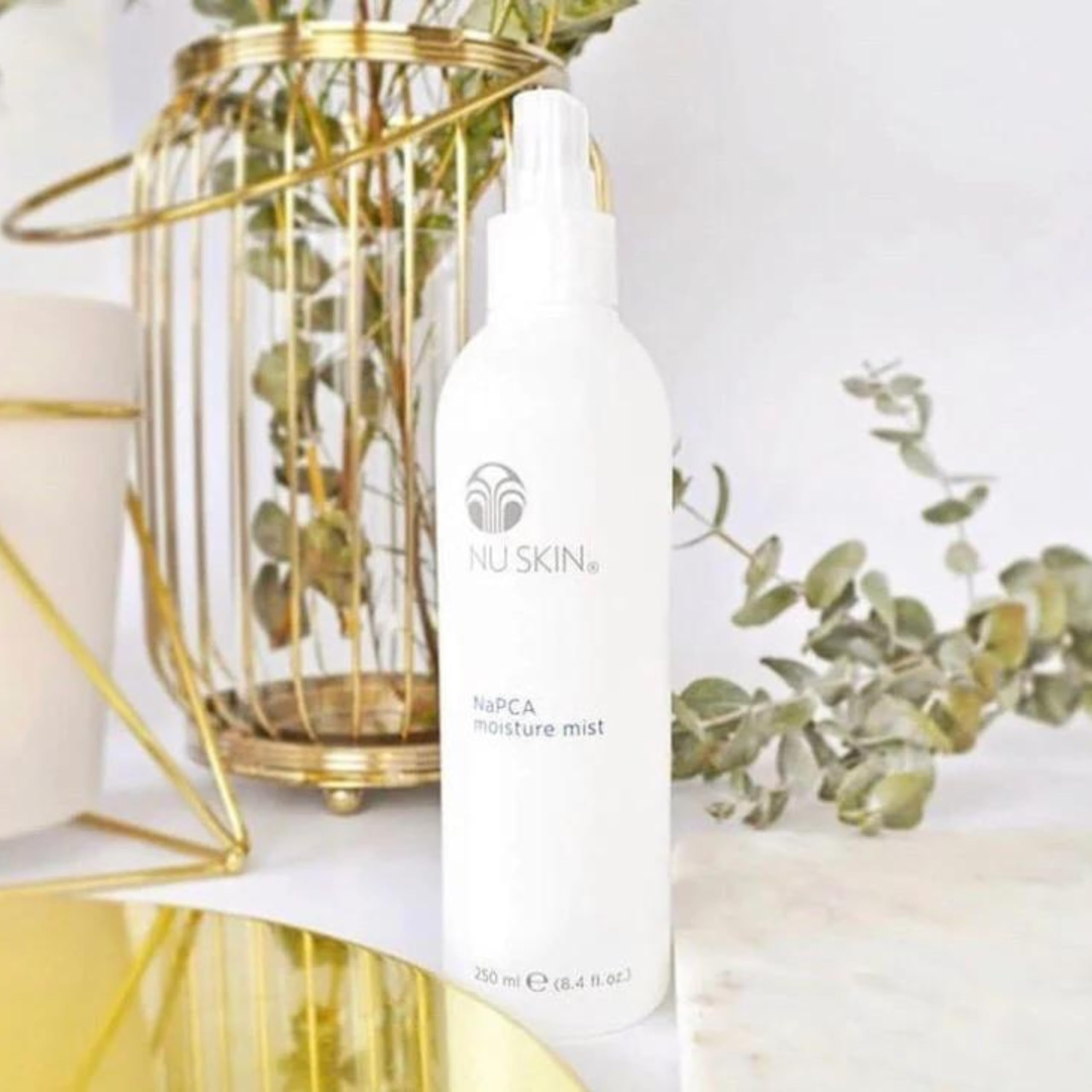 Nu Skin Napca Moisture Mist 2 Pack | Revitalizing Moisturizer & Cooling Mist With Hyaluronic Acid, Body, & Hair | Hydrating Spra