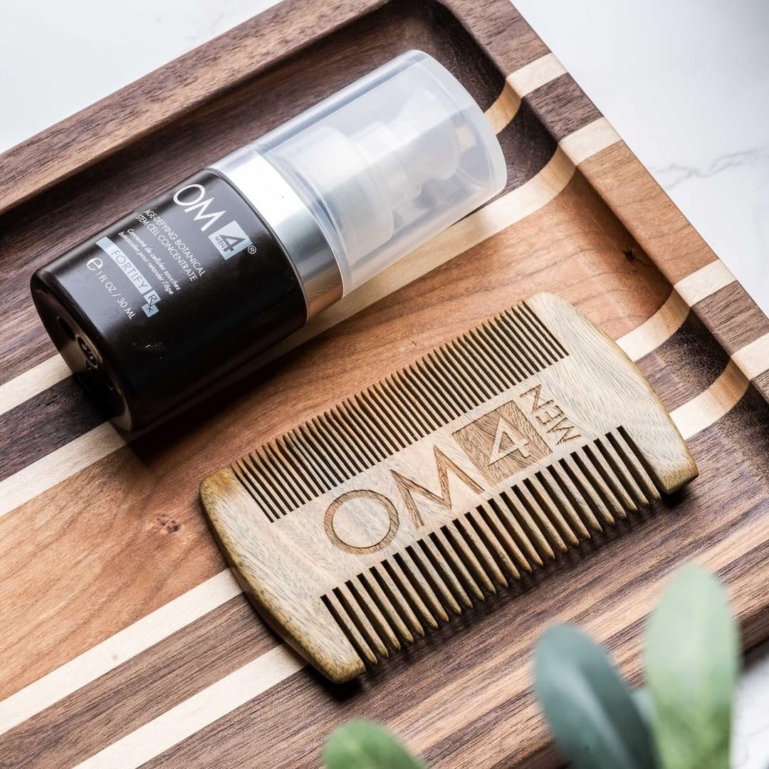 Organic Male OM4 Fortify: Age-Defying Botanical Stem Cell Concentrate- A non-greasy facial oil to deeply nourish and hydrate dry