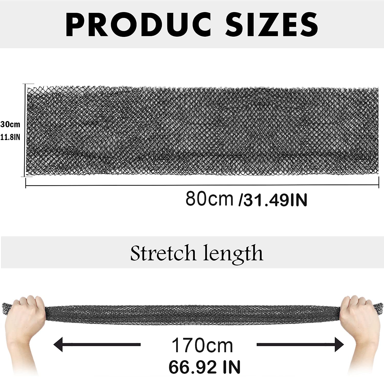 African Net Long Bath Net Sponge,Jassins Bathing Body Exfoliating Shower Body Back Scrubber Skin Smoother,Stretch Length To 66 I