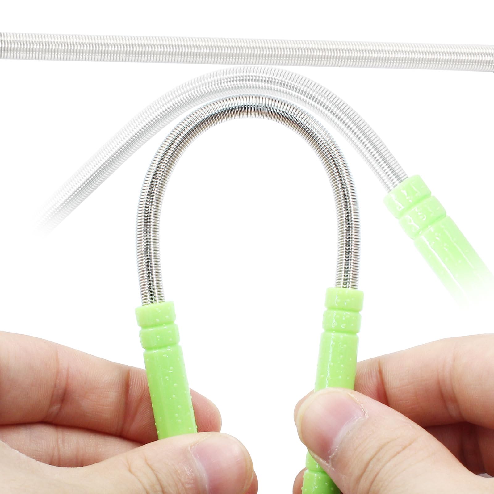 Coufce Facial Hair Remover Spring for Women Set of 4 Portable Epilator Tools for Chin, Cheek, Upper Lip, and Eyebrow Hair Remova