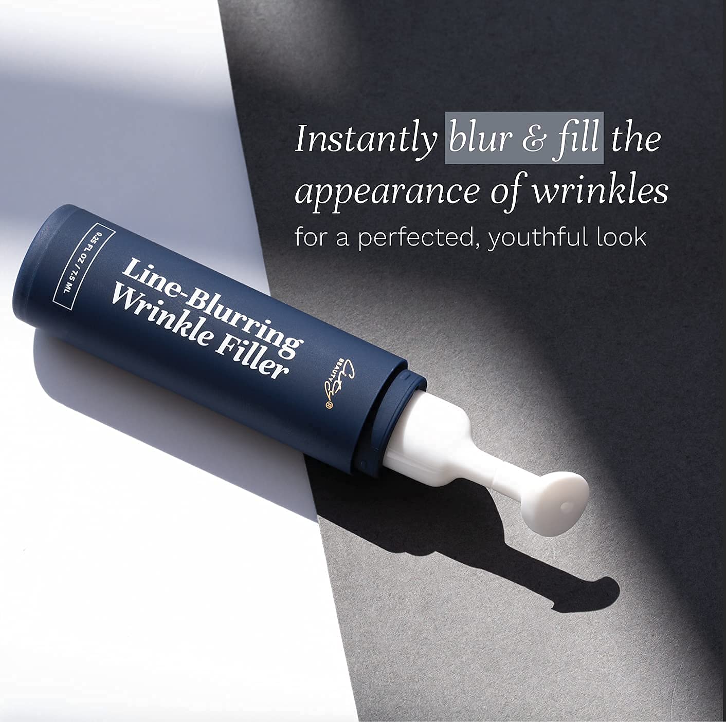 City Beauty Line-Blurring Wrinkle Filler - Instant Spot Treatment For Wrinkles & Fine Lines - Firm & Smooth - Clean Formula With