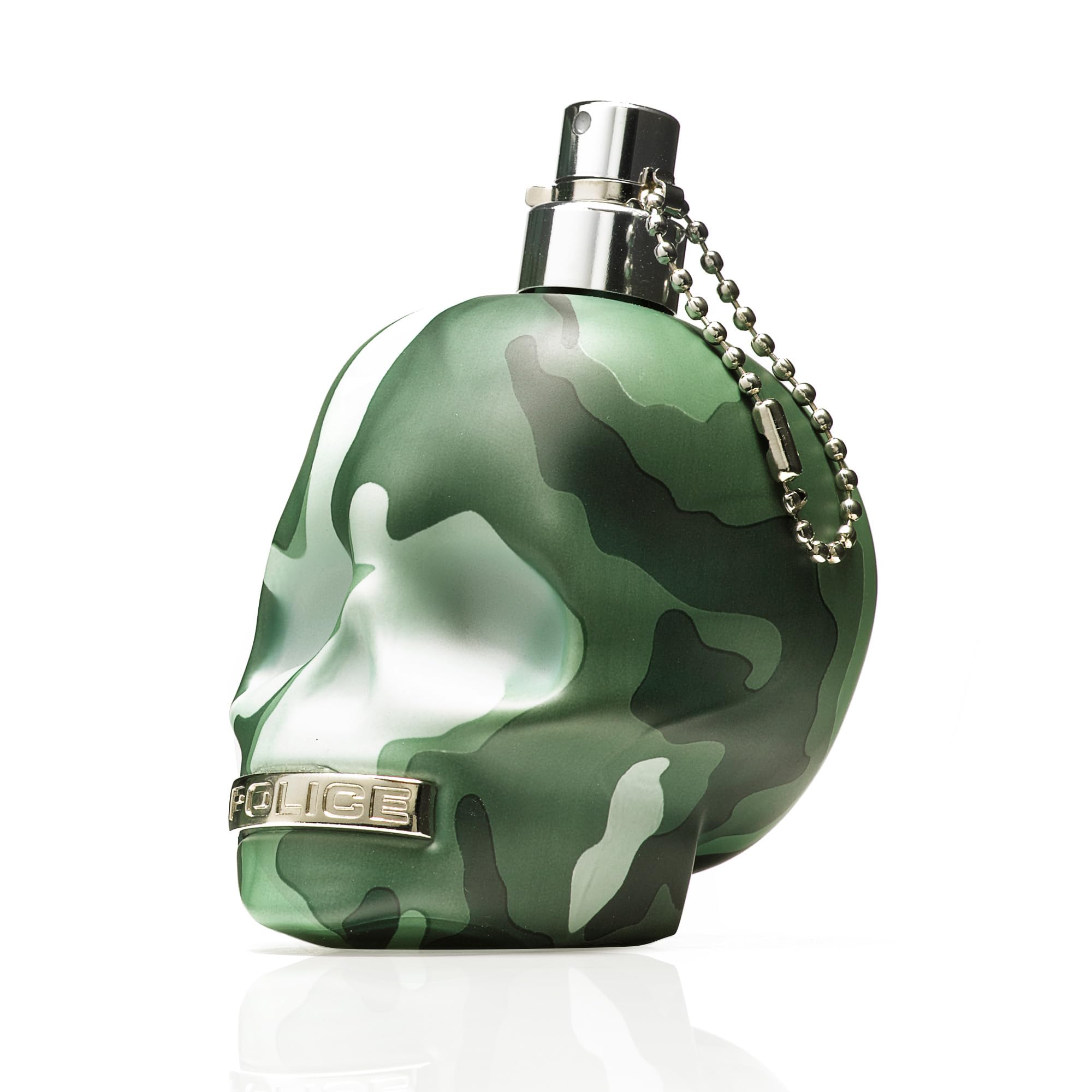 To Be Camouflage by Police - Fragrance for Men - Amber Scent - Opens with Red Apple, Mint, and Cardamon - Blended with Cinnamon 