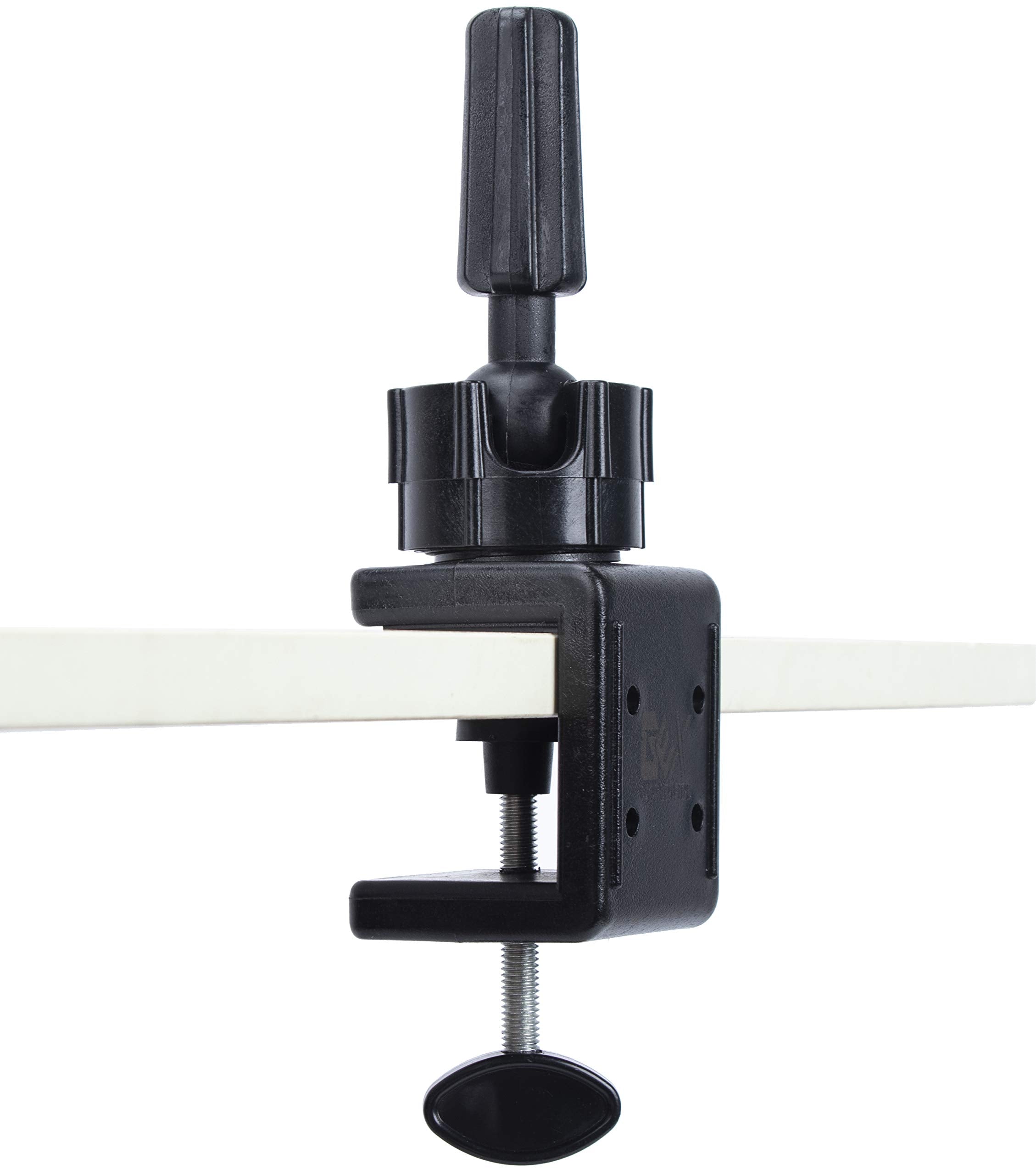 Gexworldwide Iron Wig C Clamp Stand Holder For Canvas Block Head Mannequin Manikin Training Practice Head Wig Display Styling