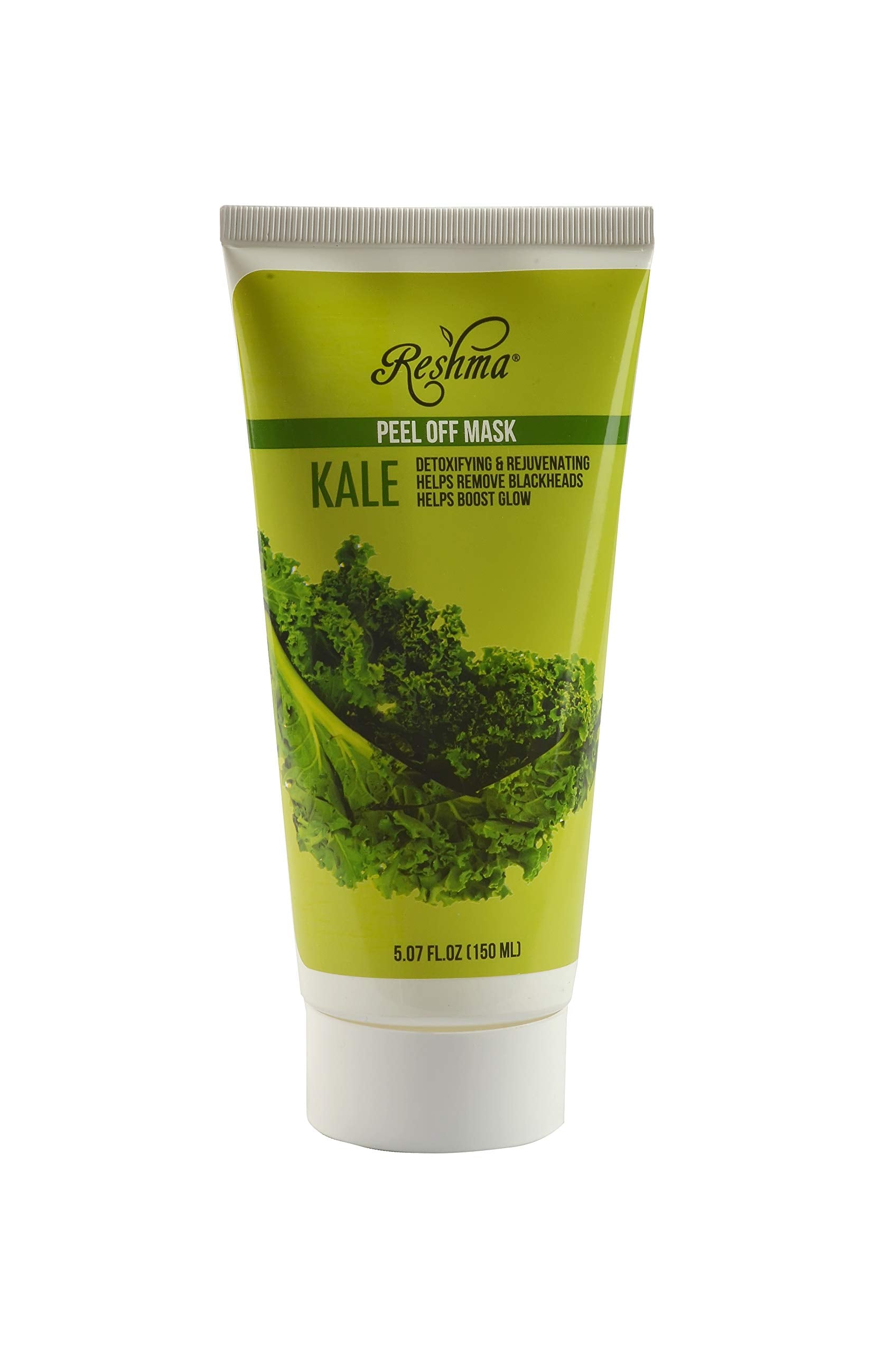 Reshma Beauty Kale Peel Off Mask, Removes Blackheads & Excess Oil, Pore Purifying and Cleansing, Cruelty-Free, Peel Off Mask for