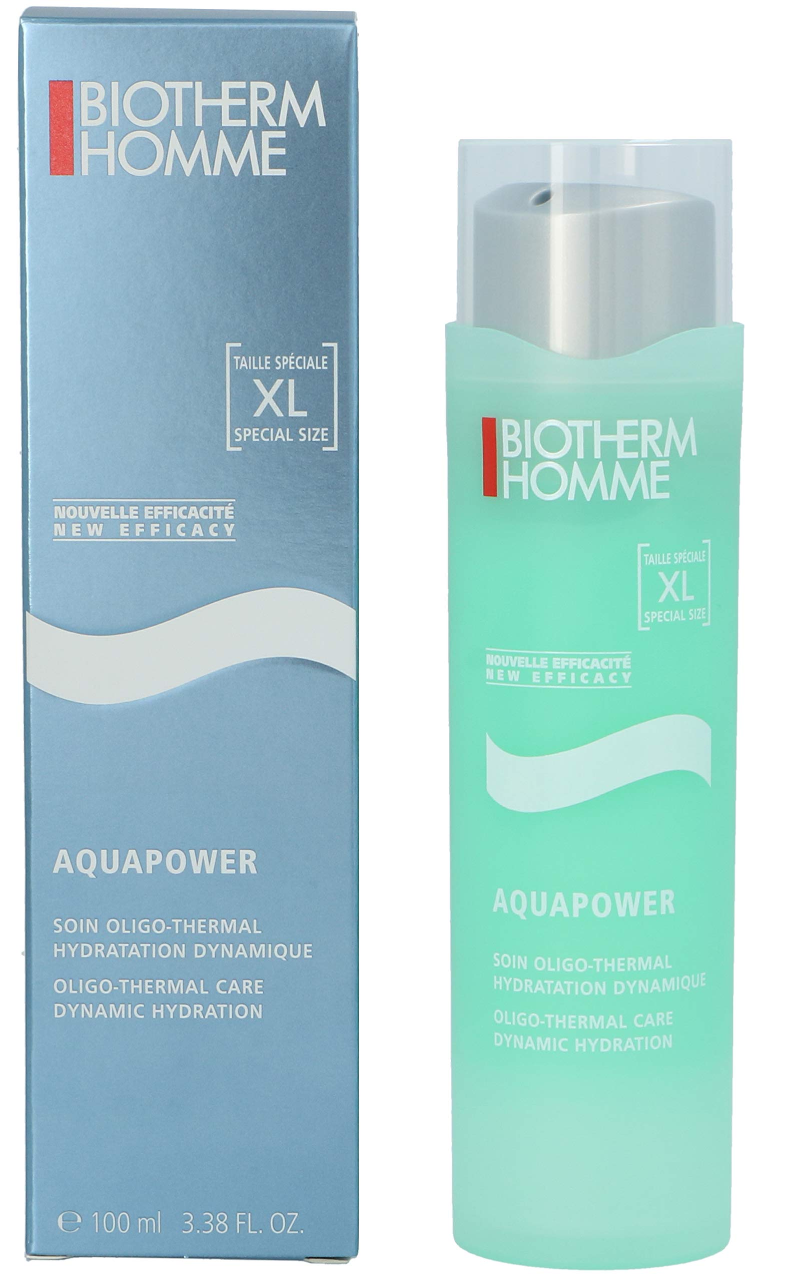 Biotherm Aquapower Oligo-thermal Care Dynamic Hydration for Men - Moisturizer, 3.38 Oz