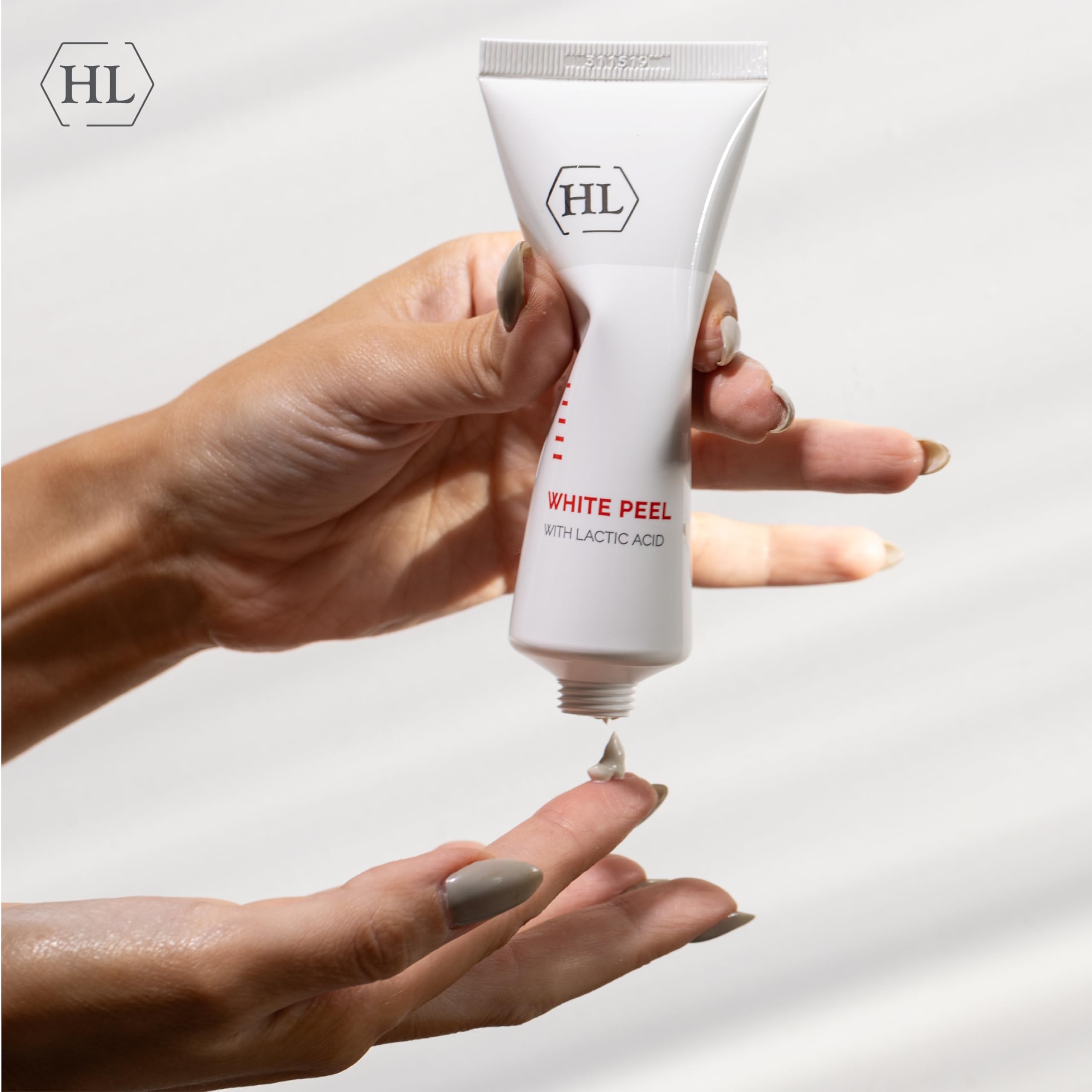 HL Holy Land Cosmetics White Peel with Lactic Acid. Lactolan Gentle Peeling Removes Dead Skin Cells for Fresh, Youthful Look. Ad