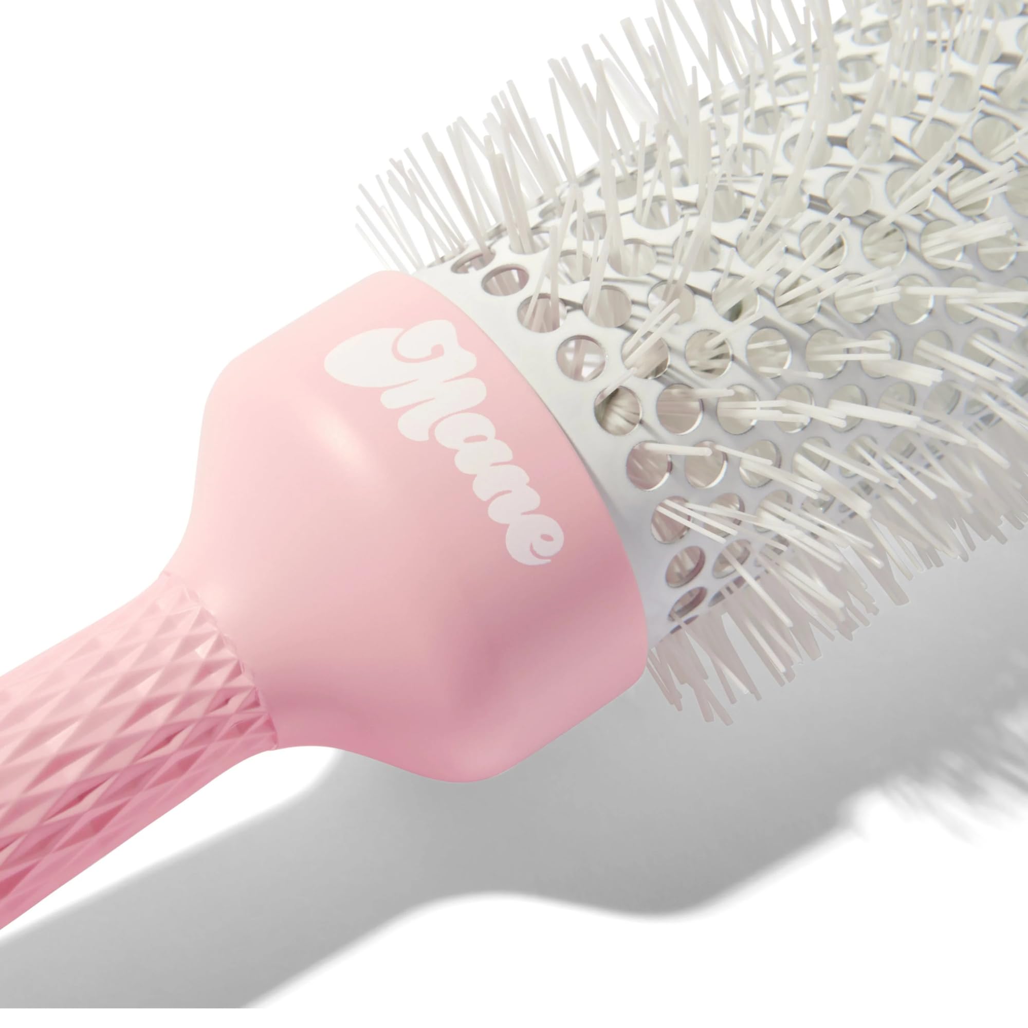Mane BRB 33mm (1.7) Ceramic Round Brush - Round Blowout Brush for Shoulder Length Hair or Longer - Increases Hair Shine and Help