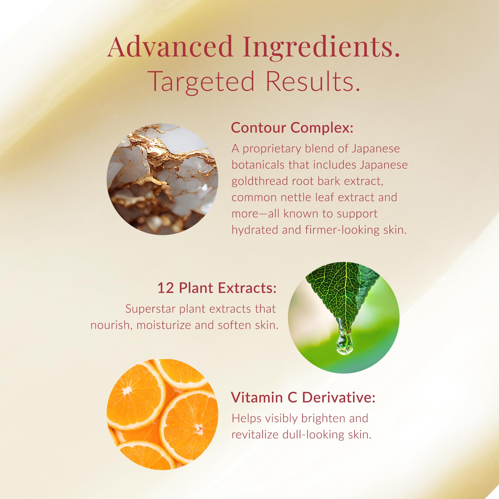 DHC Advanced Target Face Cream, Targeted Revitalizing Cream for Face and Jawline, 1.7 oz. Net Wt. (50g)