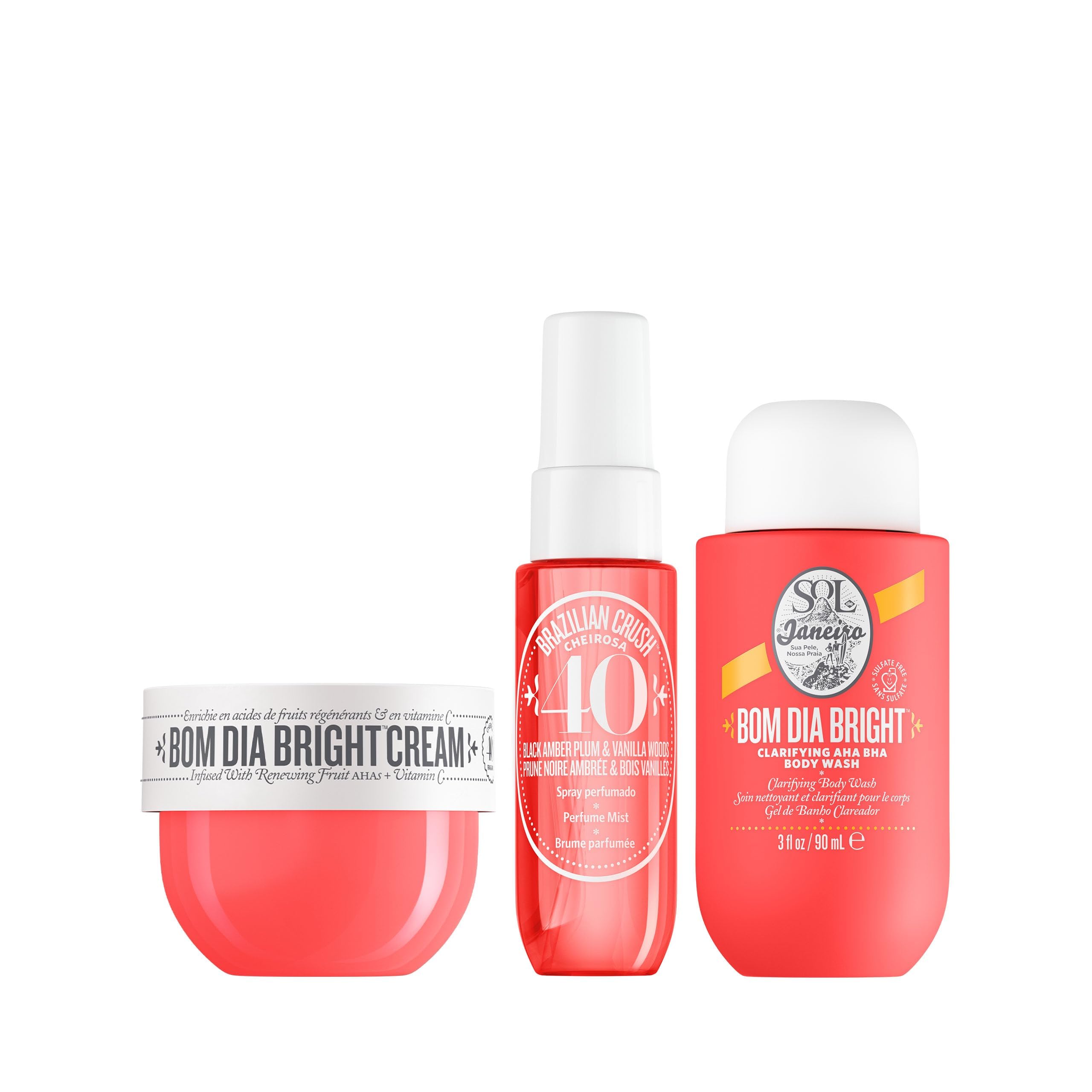 SOL DE JANEIRO Bom Dia Jet Set - 3 Piece Set, Cheirosa '40 Fragrance