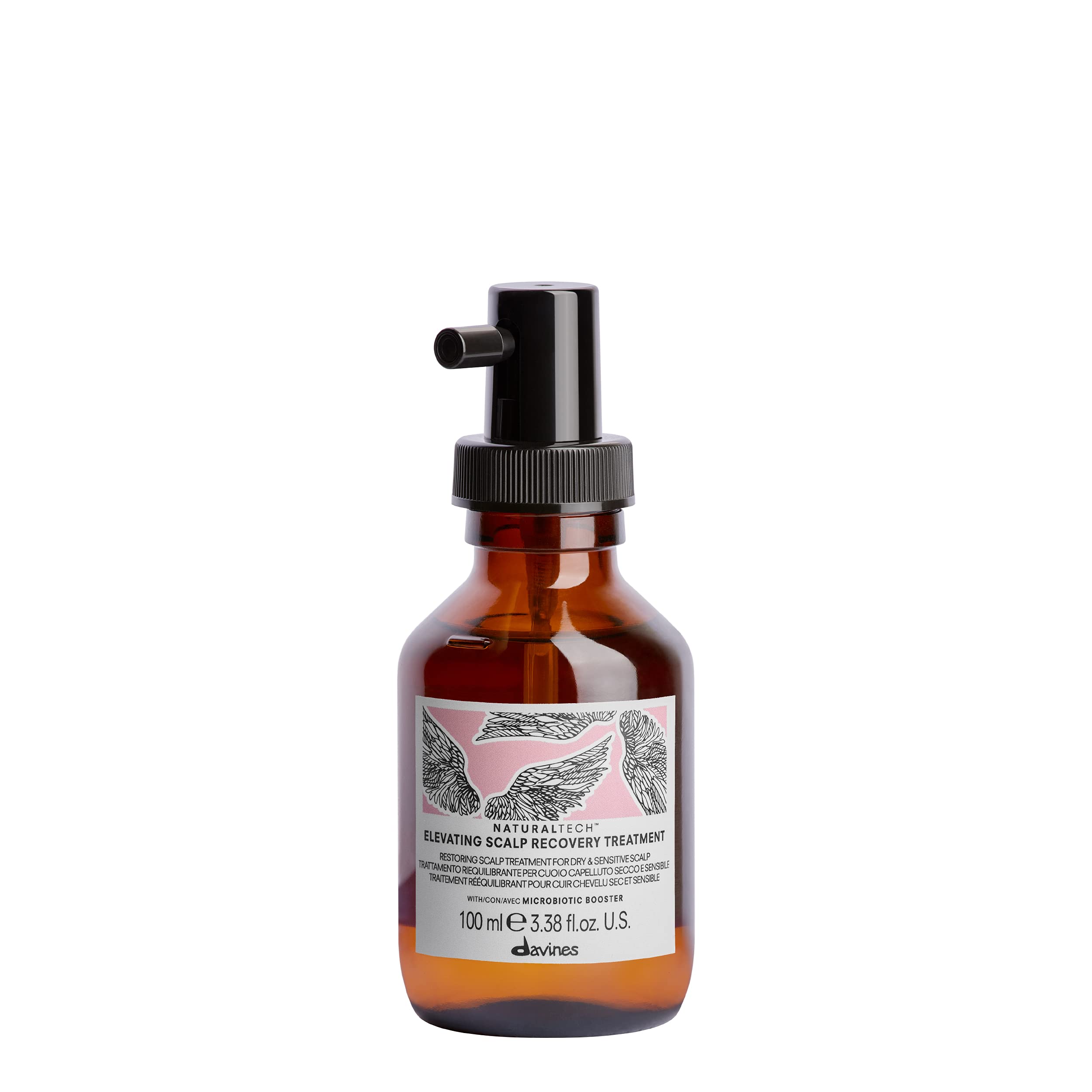 Davines Naturaltech ELEVATING Scalp Recovery Treatment, Leave-On Treatment For Sensitive And Dehydrated Scalp, Help To Reduce It