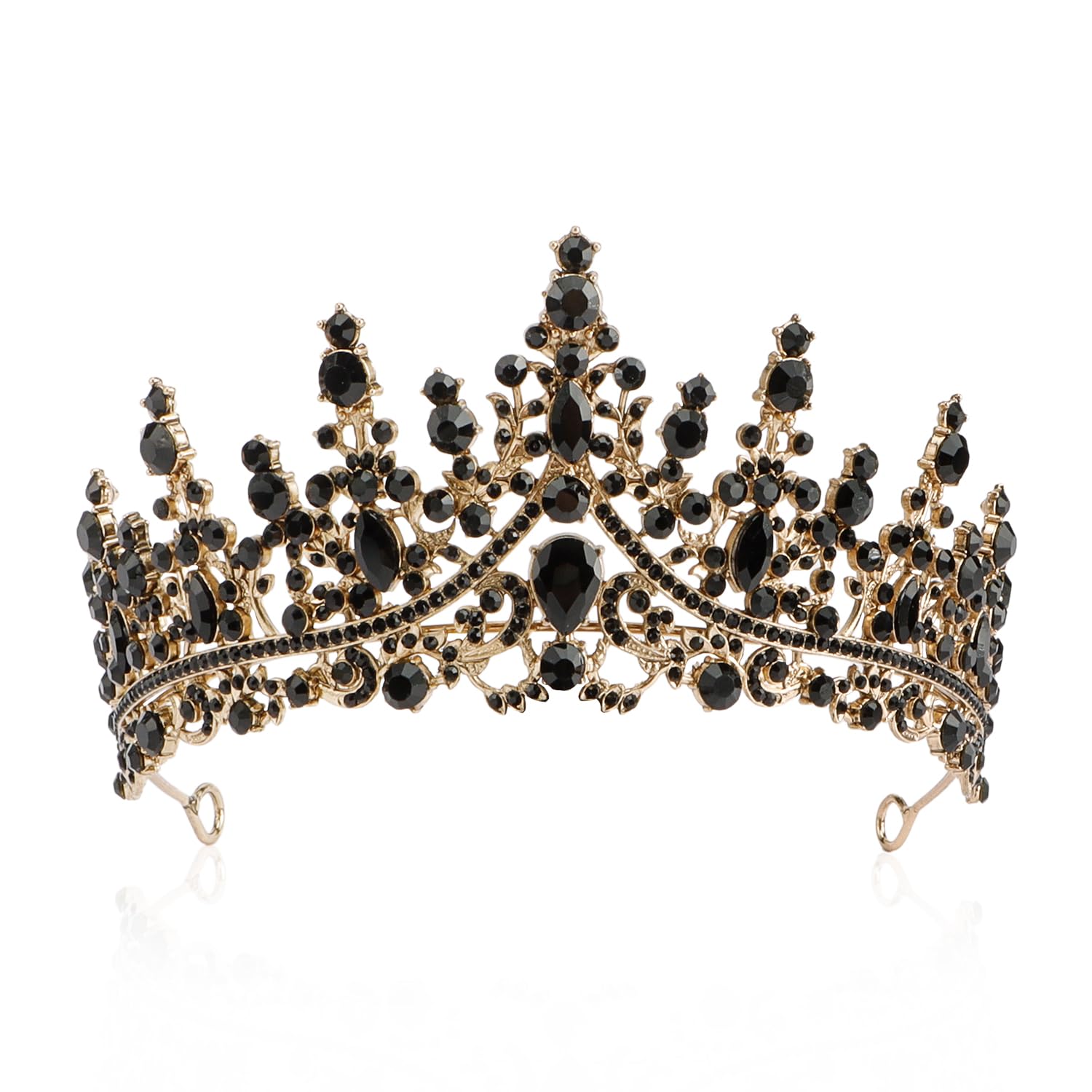COCIDE Black Tiaras and Crowns for Women Queen Crowns for Women Headbands for Women Headbands for Girls Hairband for Women (Vint