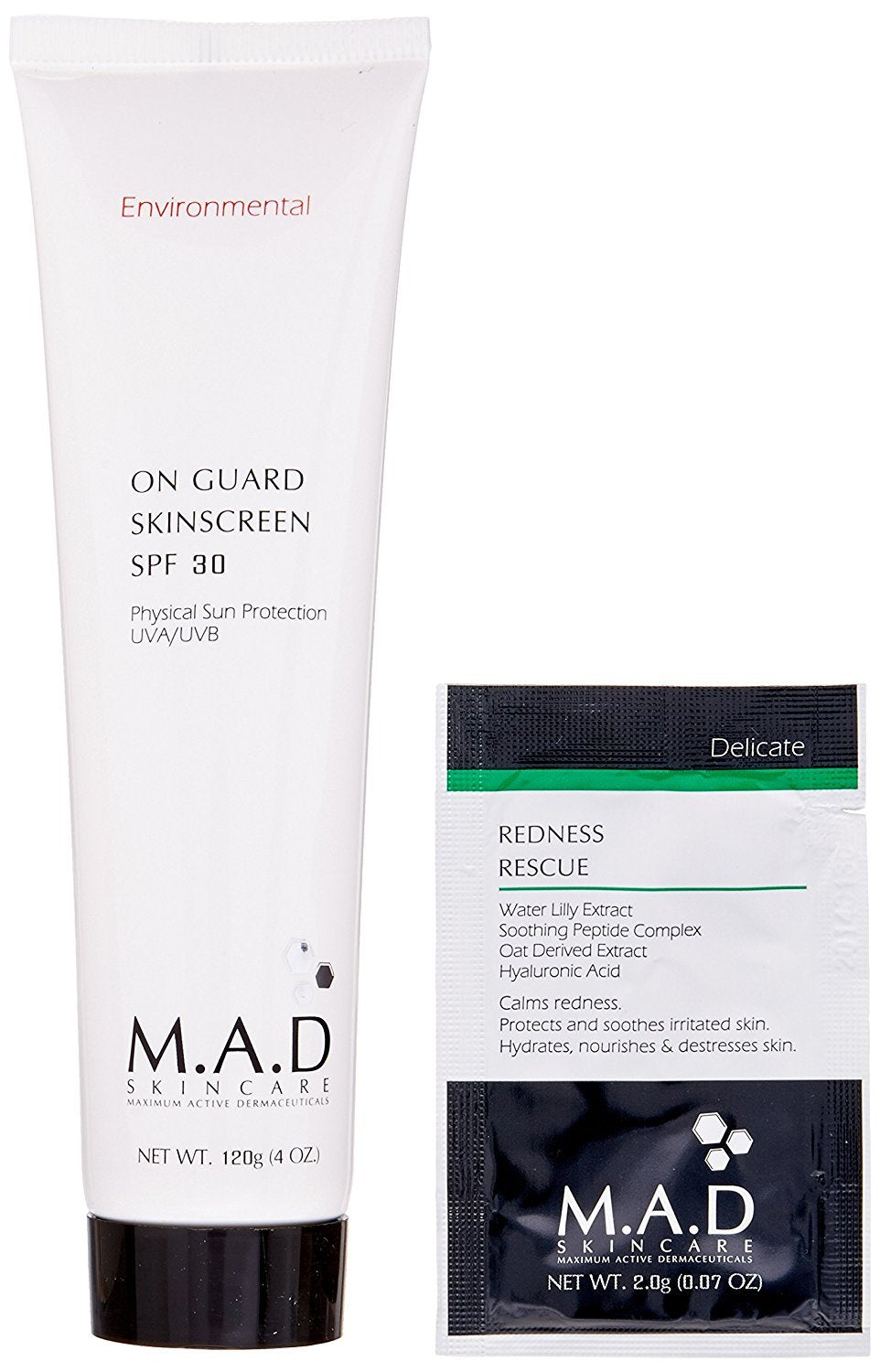 M.A.D Skincare Environmental On Guard Physical Skinscreen SPF 30 - Clear