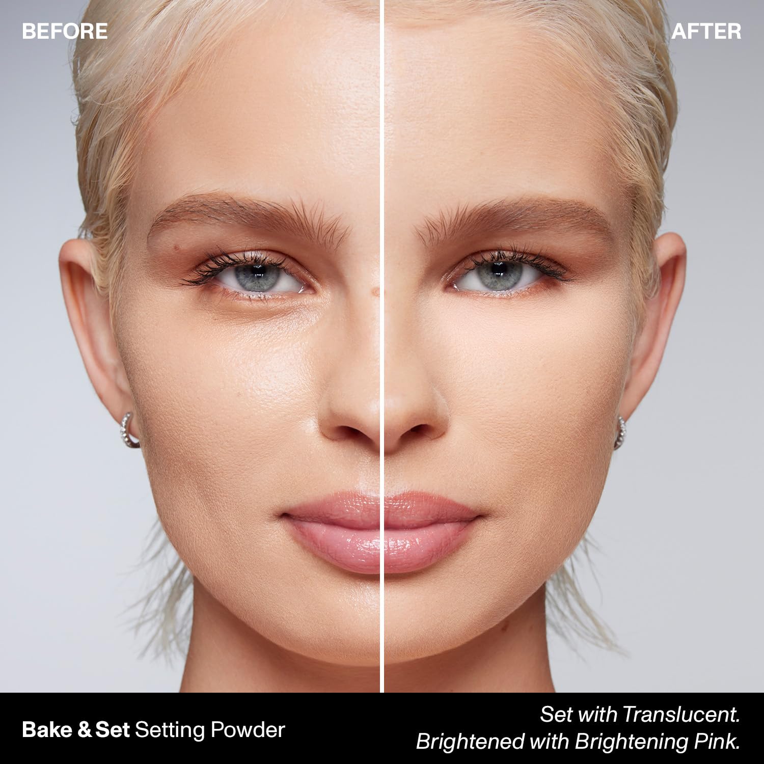 Morphe Jumbo Bake & Set Setting Powder - Lightweight, Talc-Free Finishing Powder for Face Makeup with a Soft, Natural Finish - M