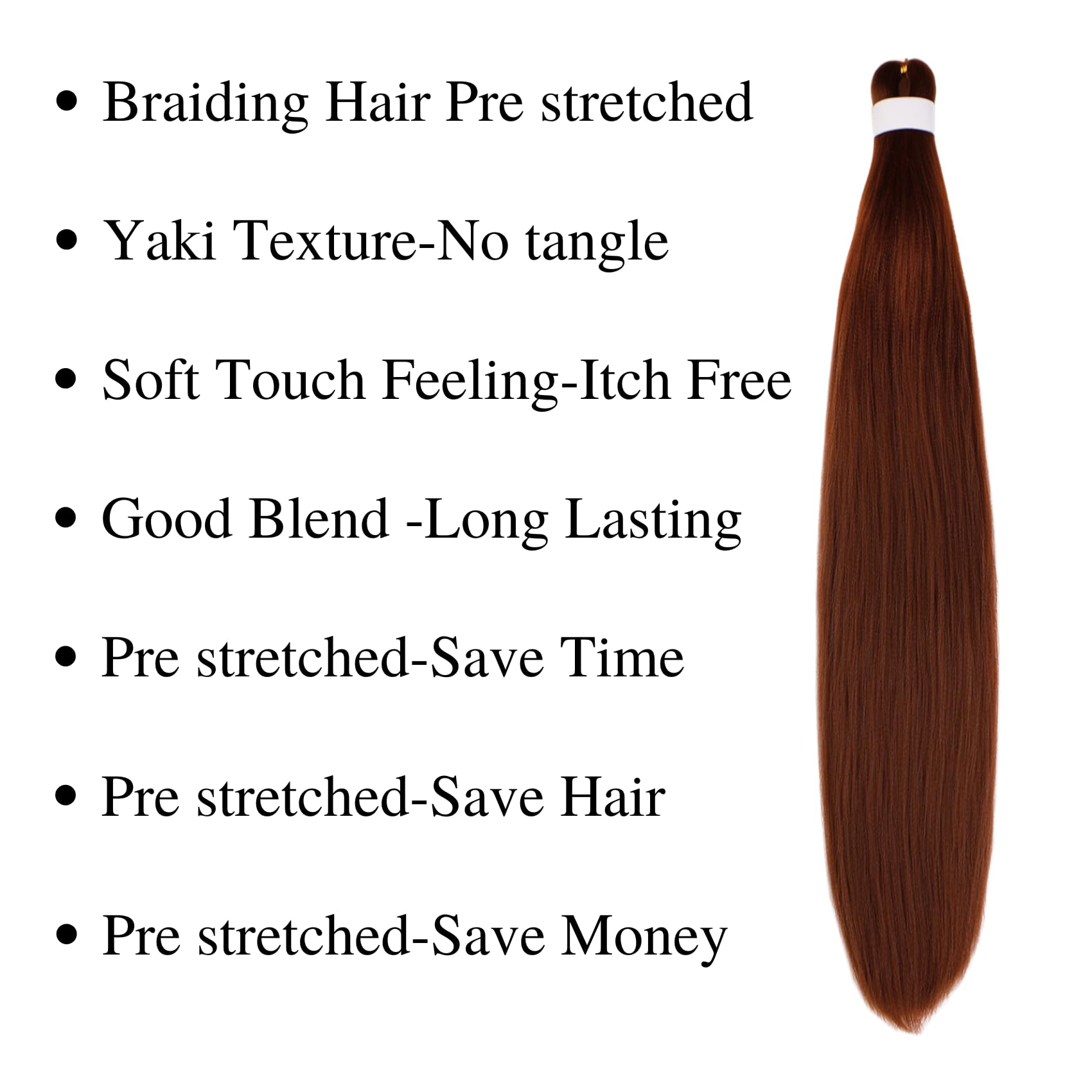Brown Braiding Hair Pre stretched Boho Hair for Mermaid Braiding Hair Extensions Micro Curl Boho Braids Curly Crochet Bohemian B