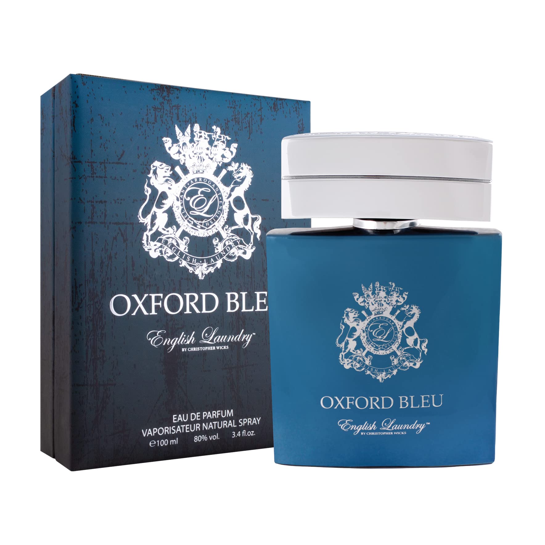 Oxford Bleu By English Laundry, 3.4 Oz Eau De Parfum Spray For Men